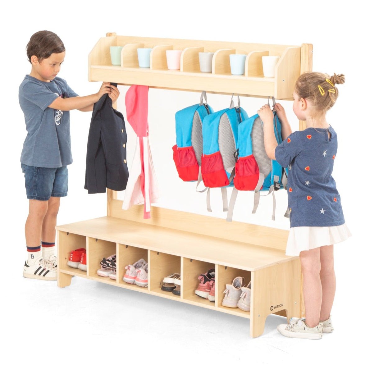 Wisdom - Kapstok met schoenenrek - Playlaan