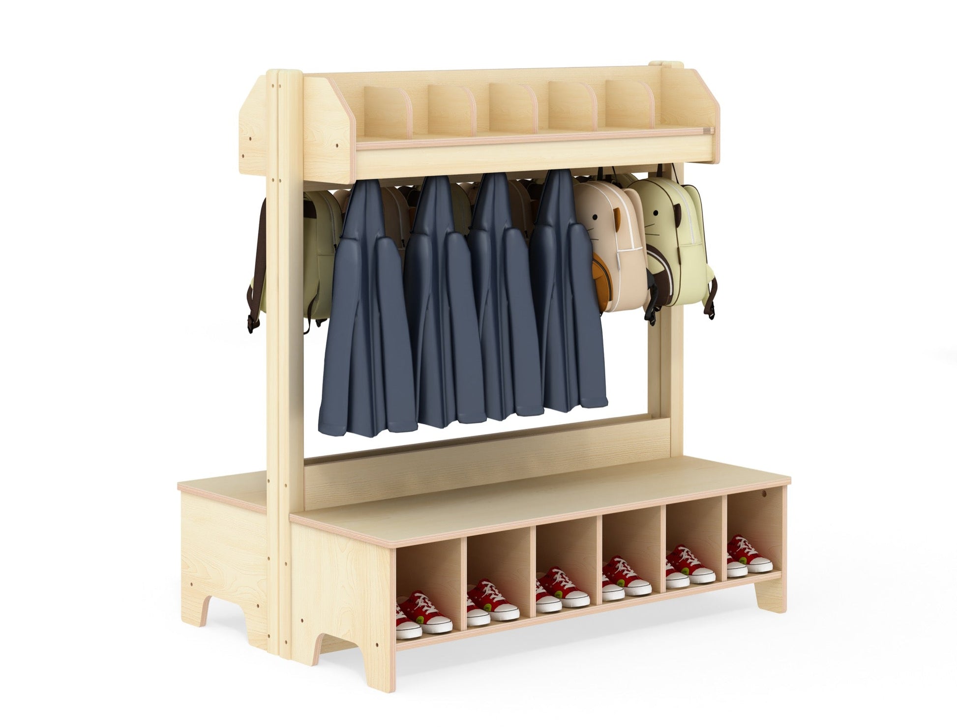 Wisdom - Kapstok met schoenenrek - Playlaan