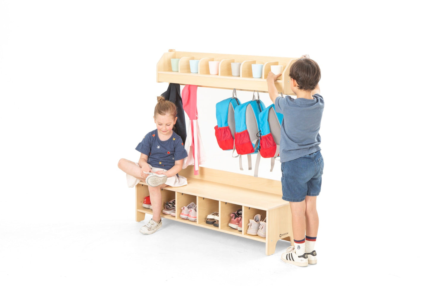 Wisdom - Kapstok met schoenenrek - Playlaan