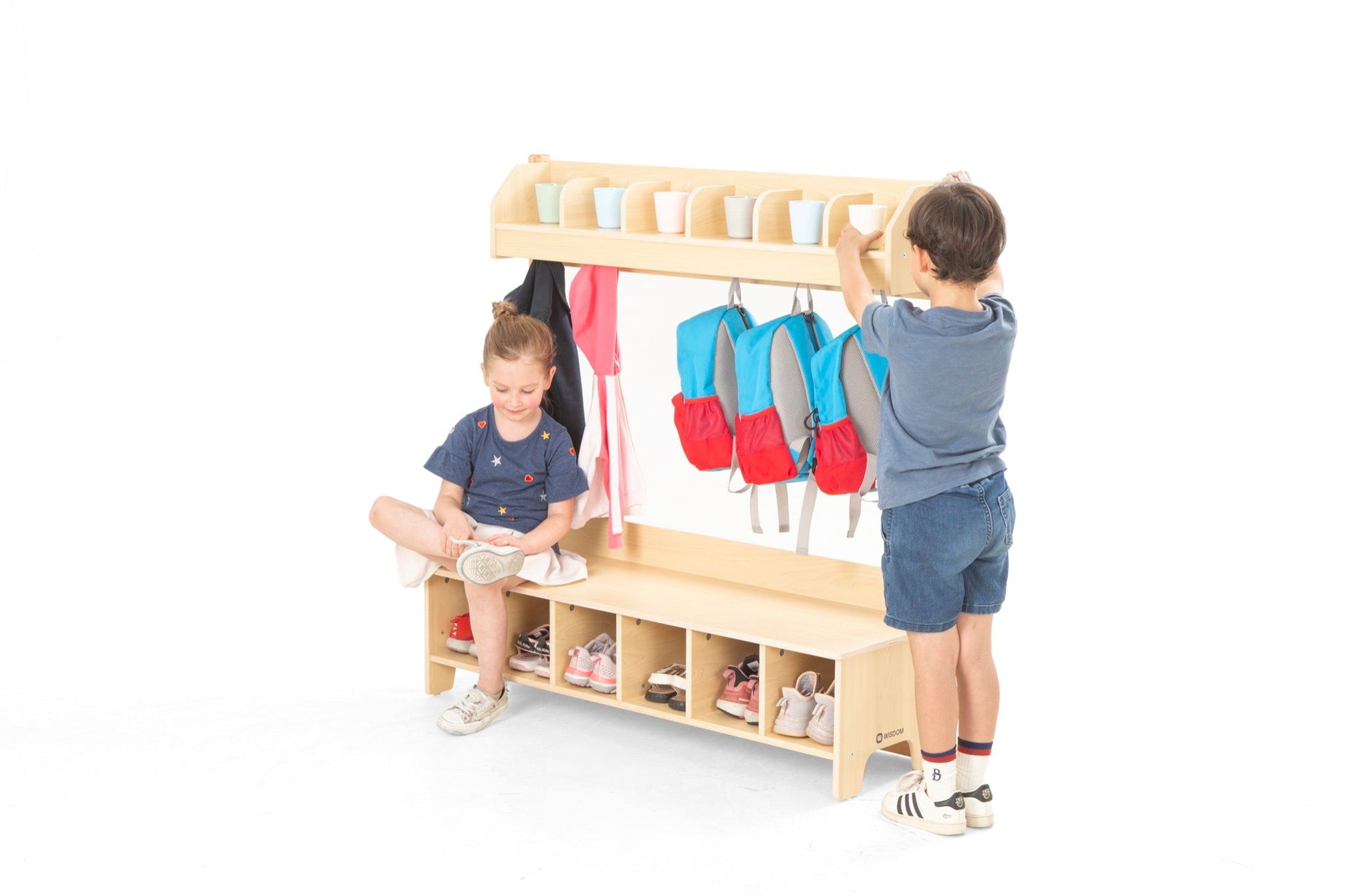 Wisdom - Kapstok met schoenenrek - Playlaan