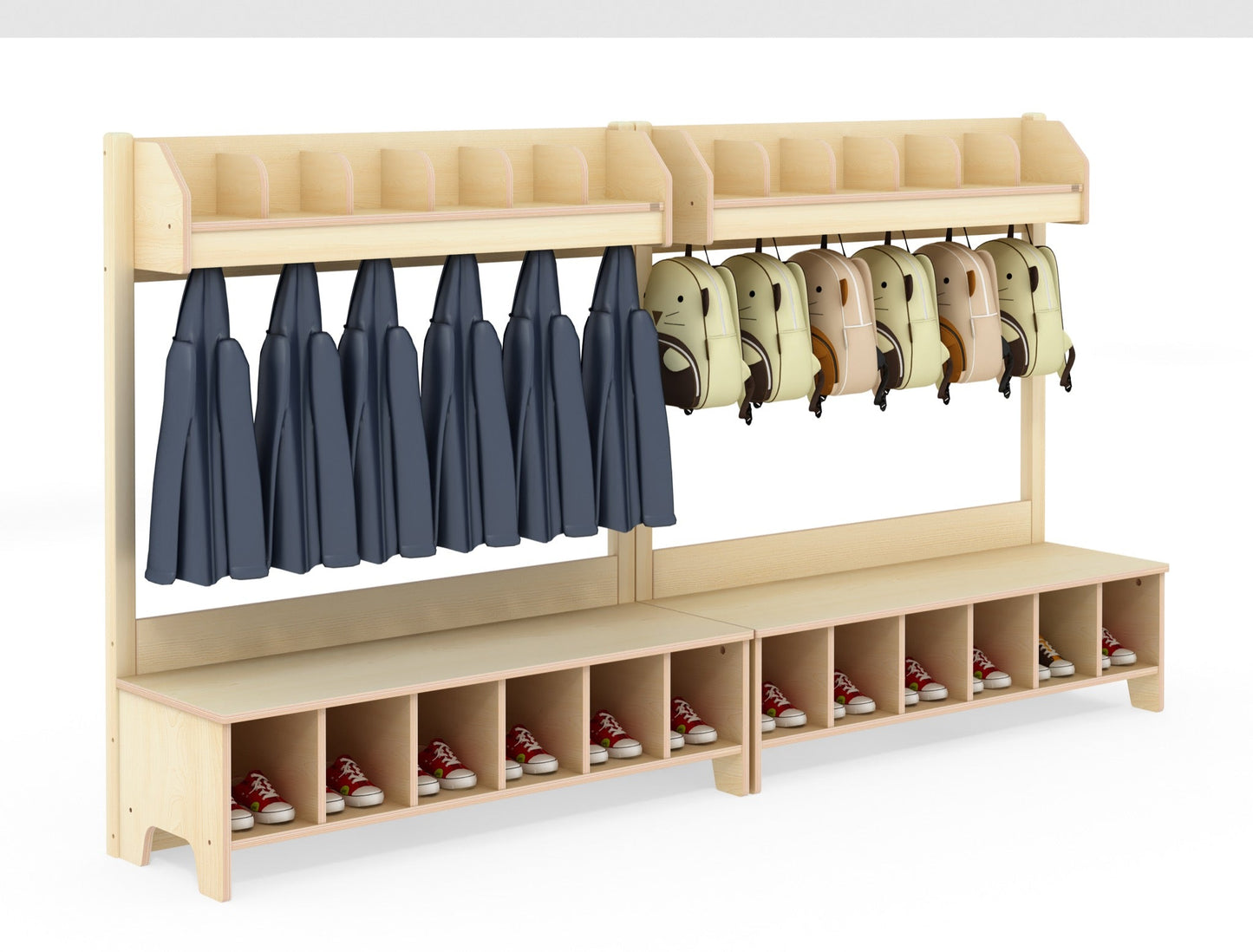Wisdom - Kapstok met schoenenrek - Playlaan