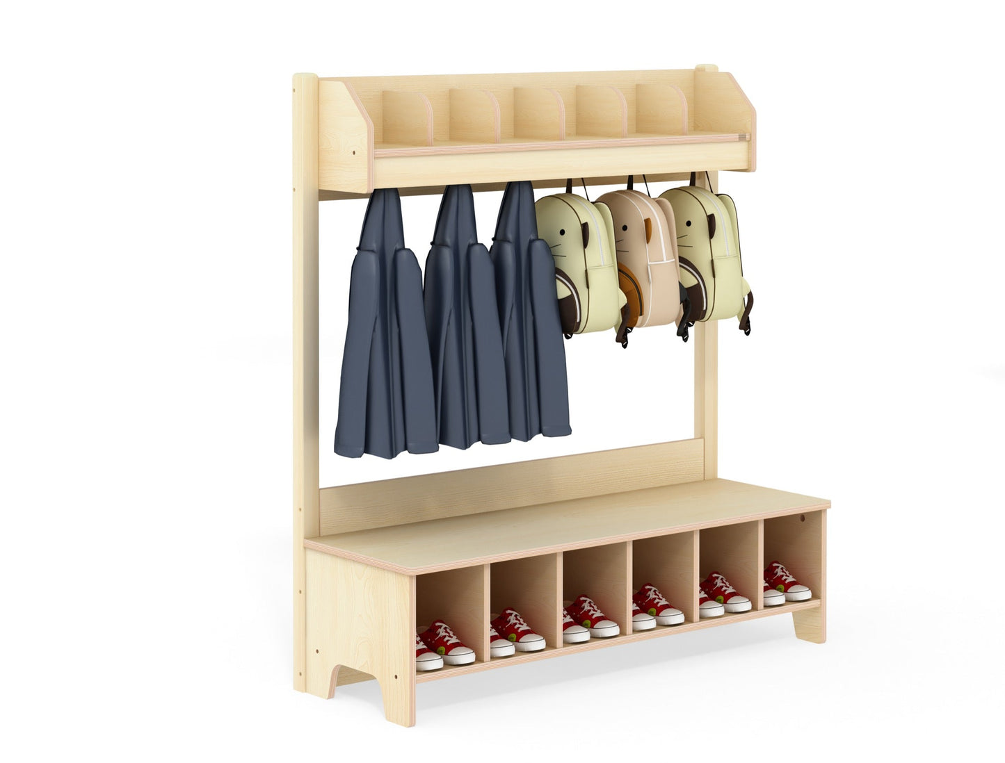Wisdom - Kapstok met schoenenrek - Playlaan