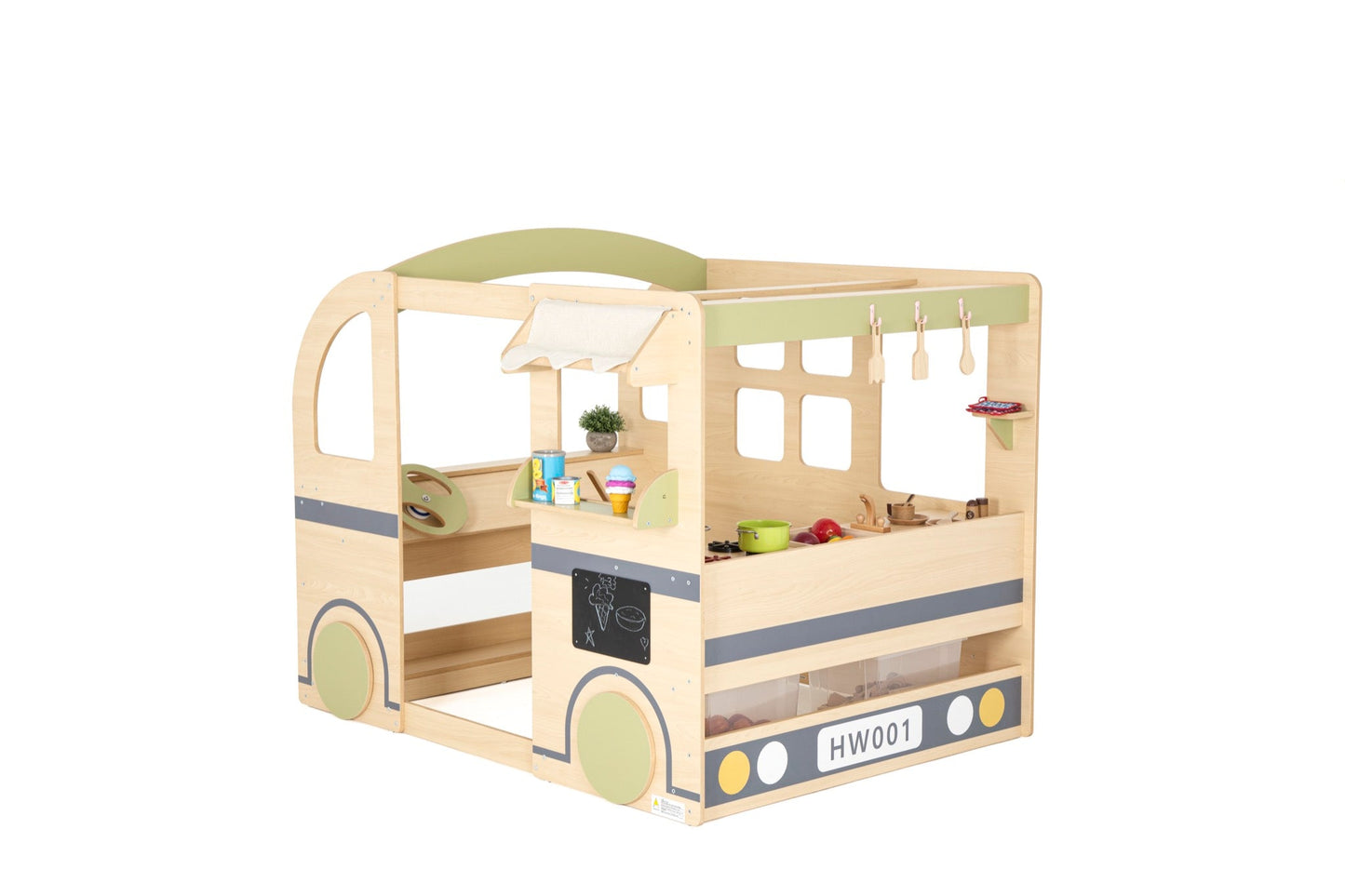 Wisdom - Kinder foodtruck speelkeuken - Playlaan