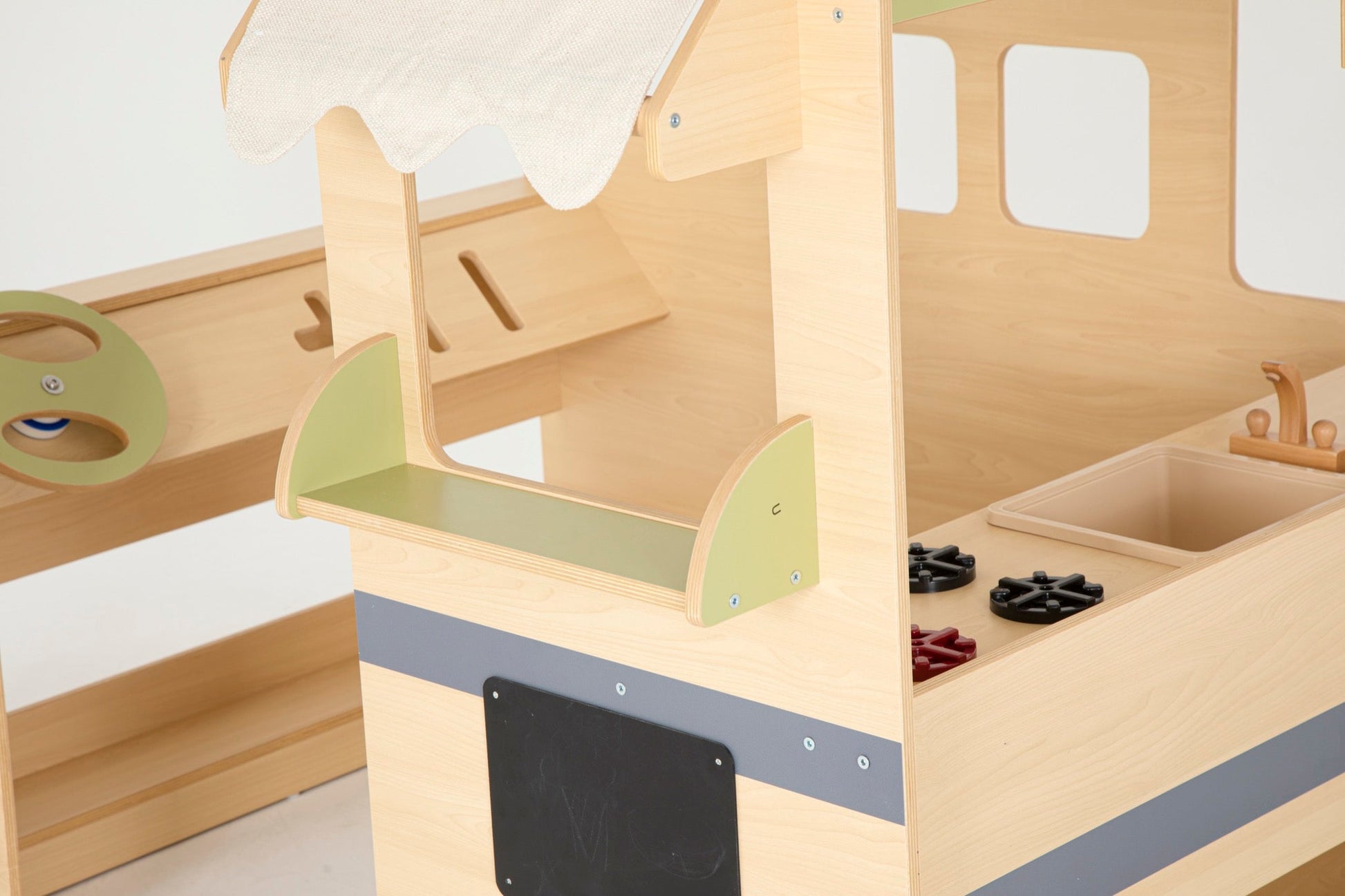 Wisdom - Kinder foodtruck speelkeuken - Playlaan