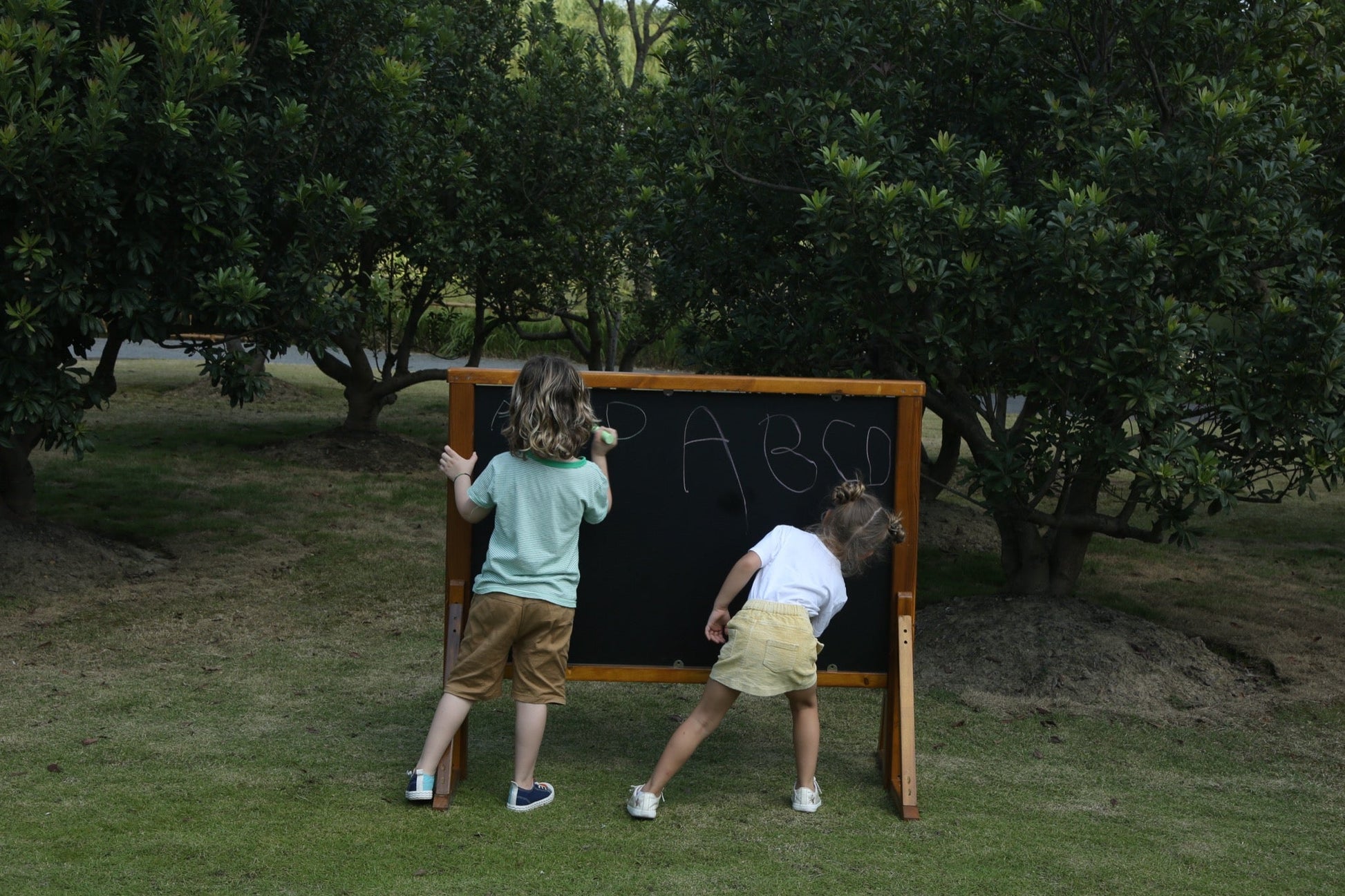Wisdom - Krijtbord schildersezel voor buiten - Playlaan