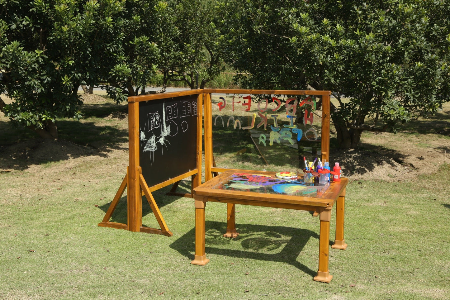 Wisdom - Krijtbord schildersezel voor buiten - Playlaan