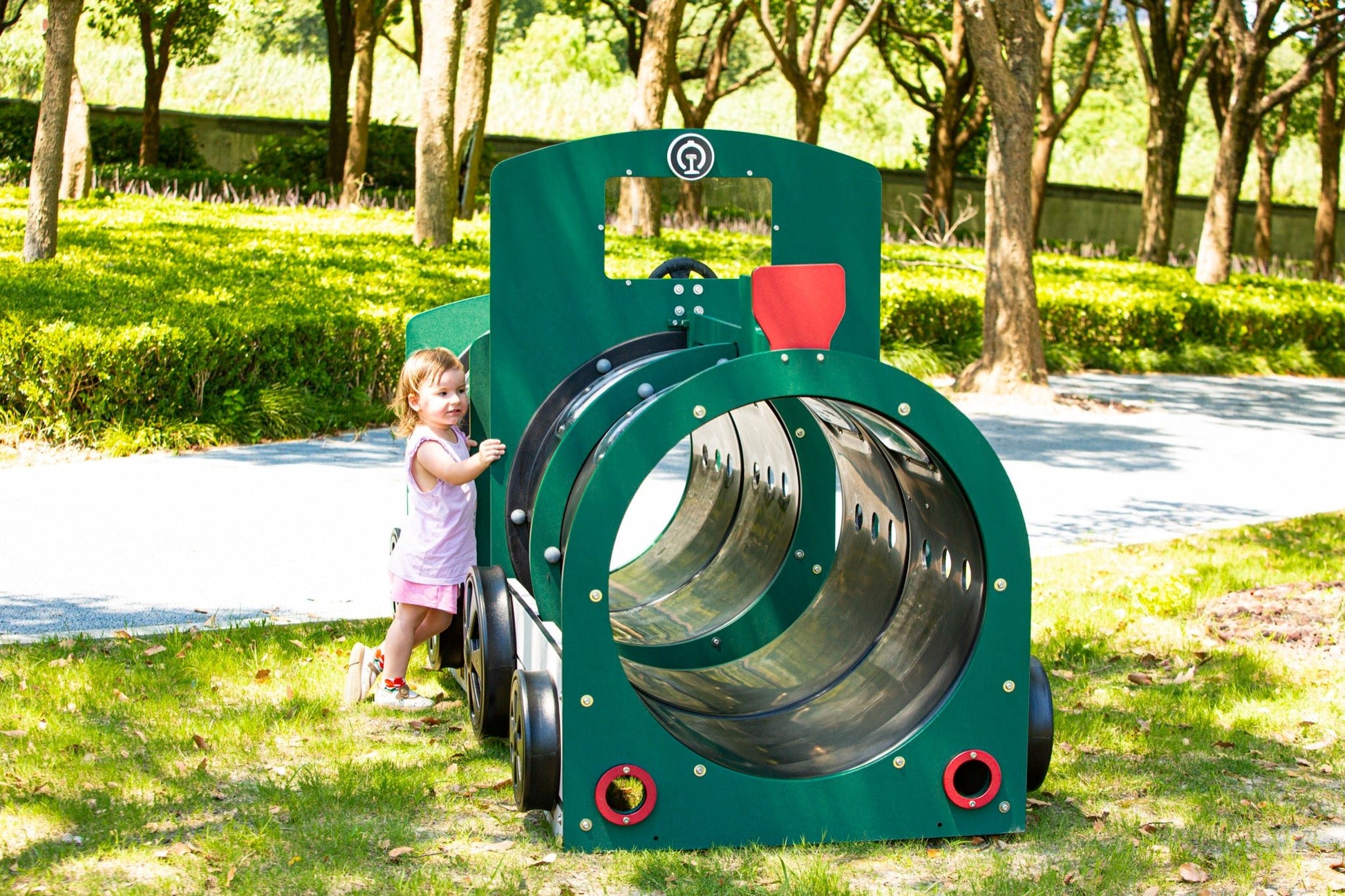 Wisdom - Kruiptunnelset Locomotief en Wagon - Playlaan