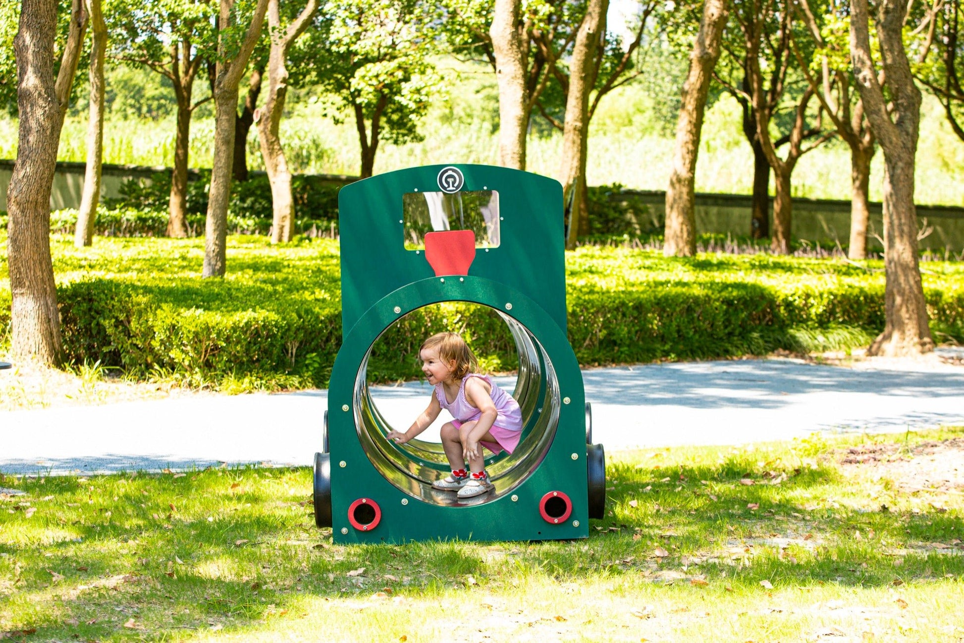 Wisdom - Kruiptunnelset Locomotief en Wagon - Playlaan