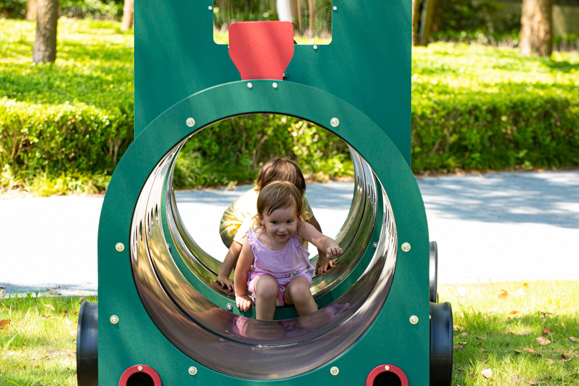 Wisdom - Kruiptunnelset Locomotief en Wagon - Playlaan