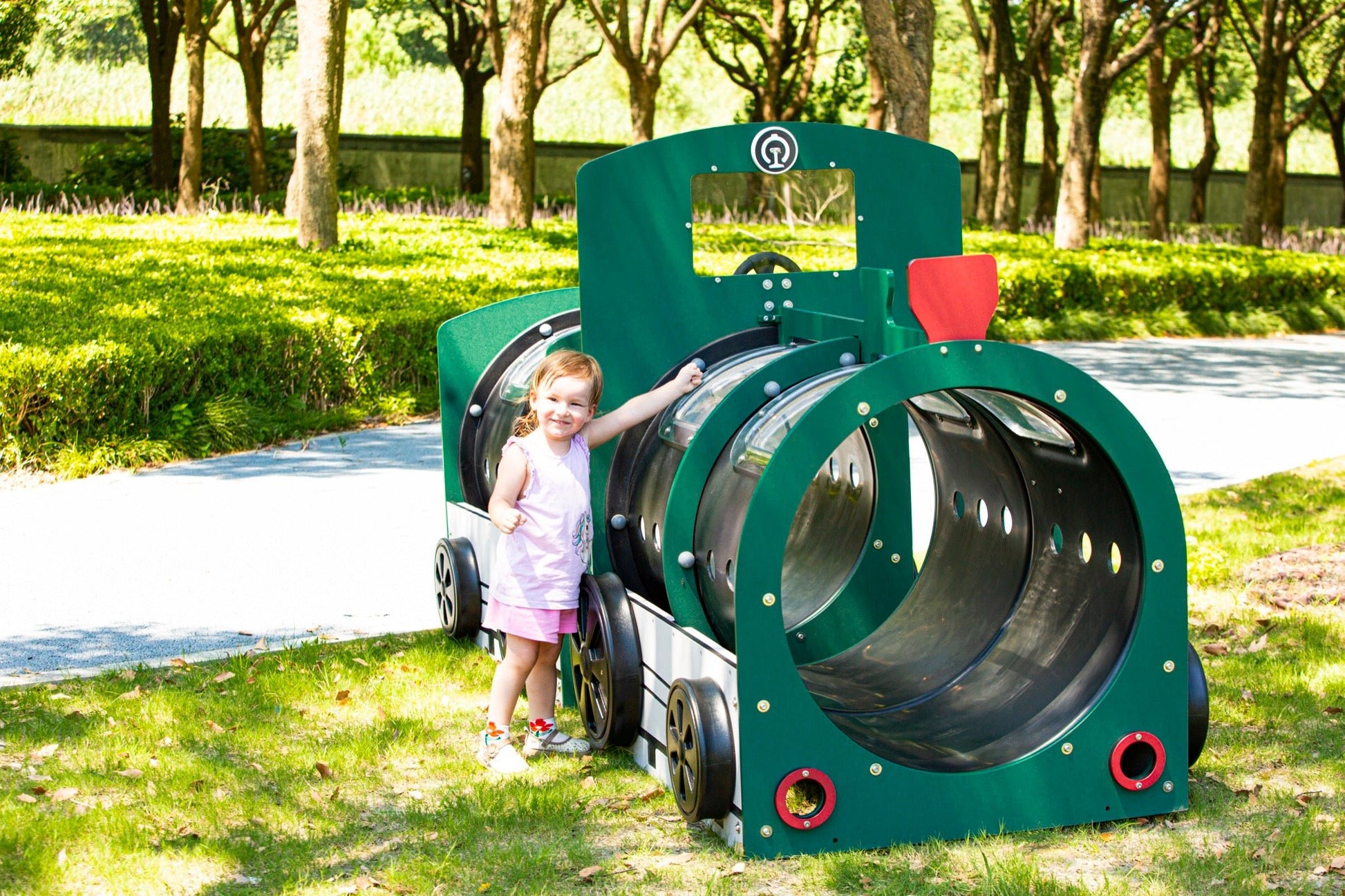 Wisdom - Kruiptunnelset Locomotief en Wagon - Playlaan