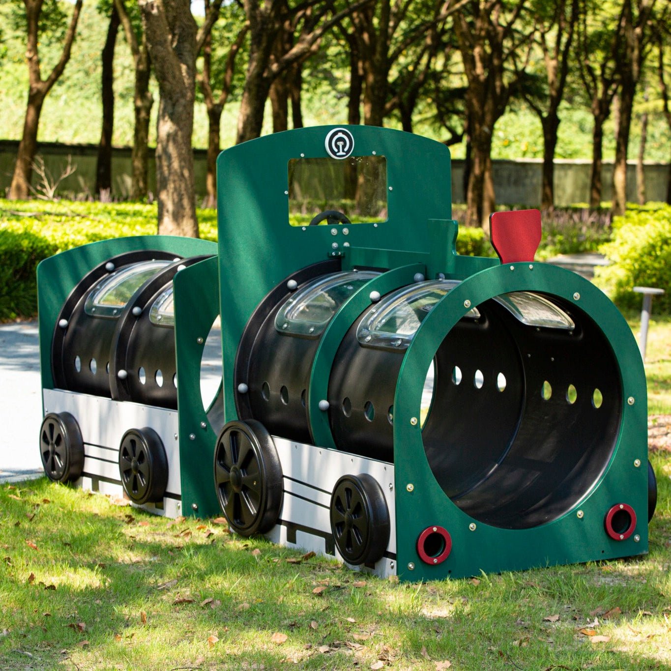 Wisdom - Kruiptunnelset Locomotief en Wagon - Playlaan