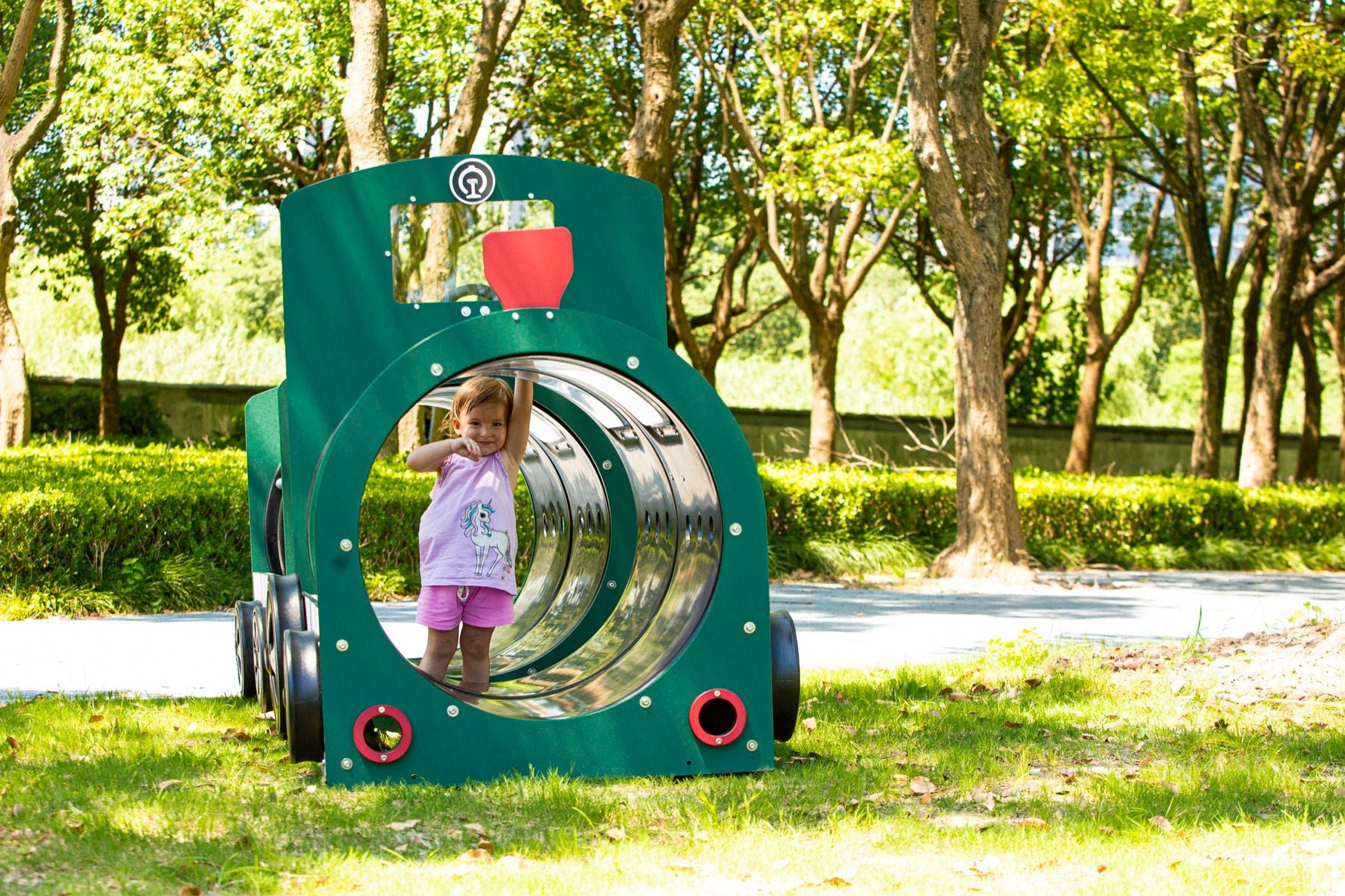 Wisdom - Kruiptunnelset Locomotief en Wagon - Playlaan