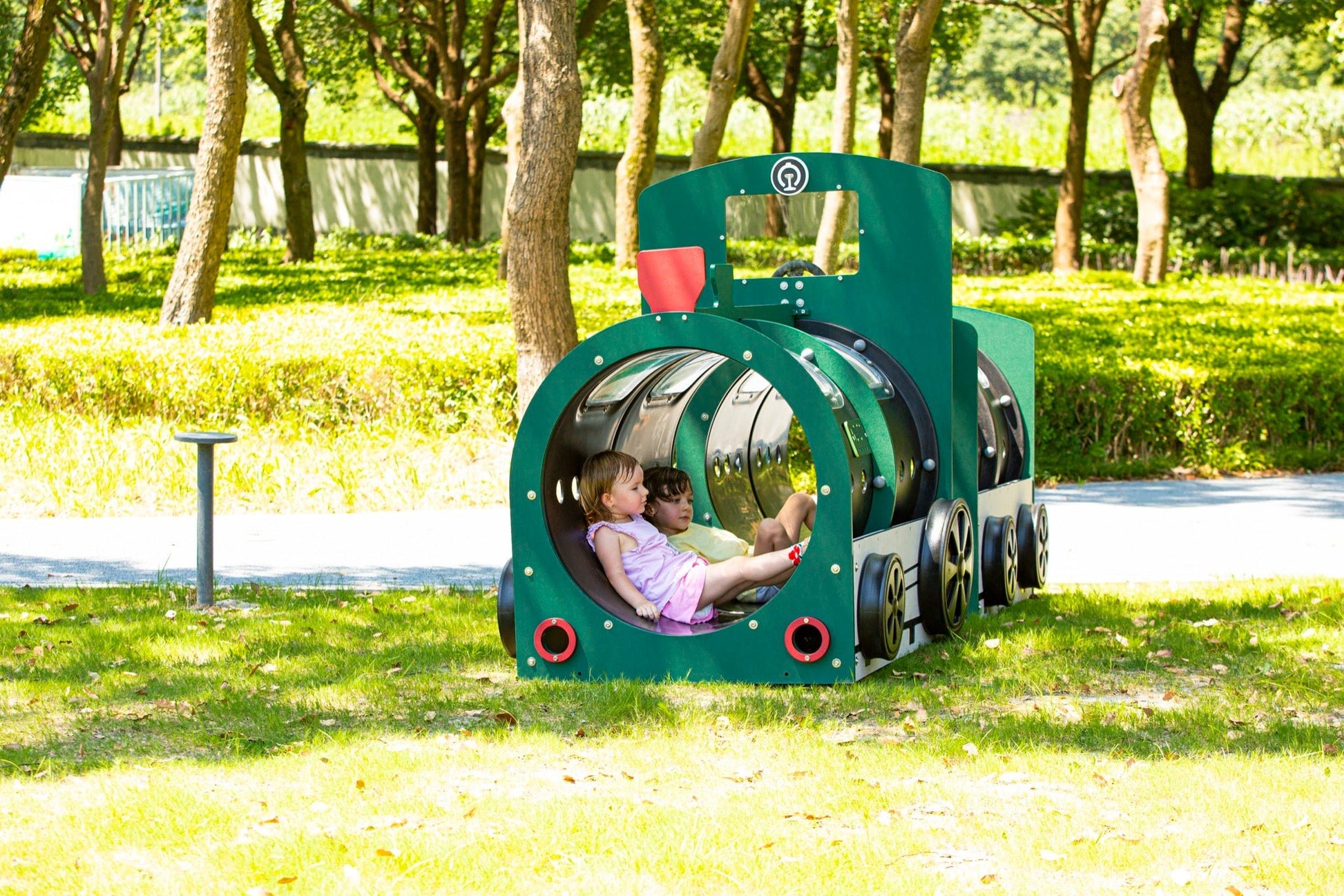 Wisdom - Kruiptunnelset Locomotief en Wagon - Playlaan