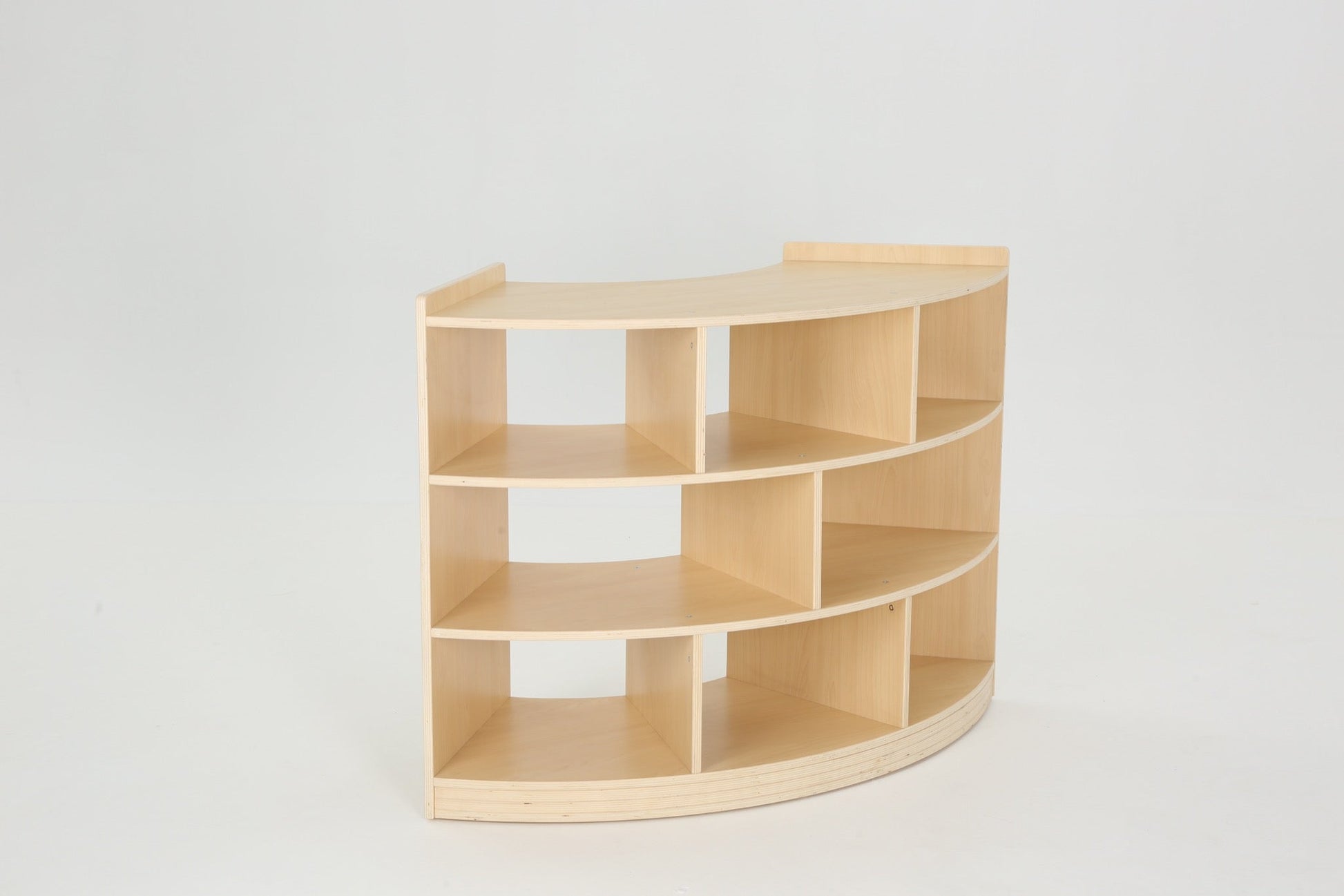 Wisdom - Kwartcirkel hoekkast met legplanken - Playlaan