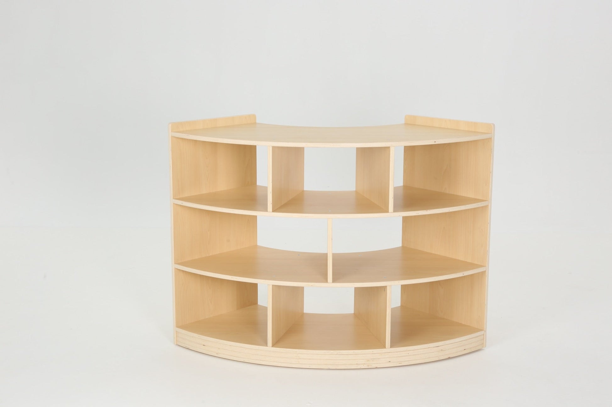Wisdom - Kwartcirkel hoekkast met legplanken - Playlaan