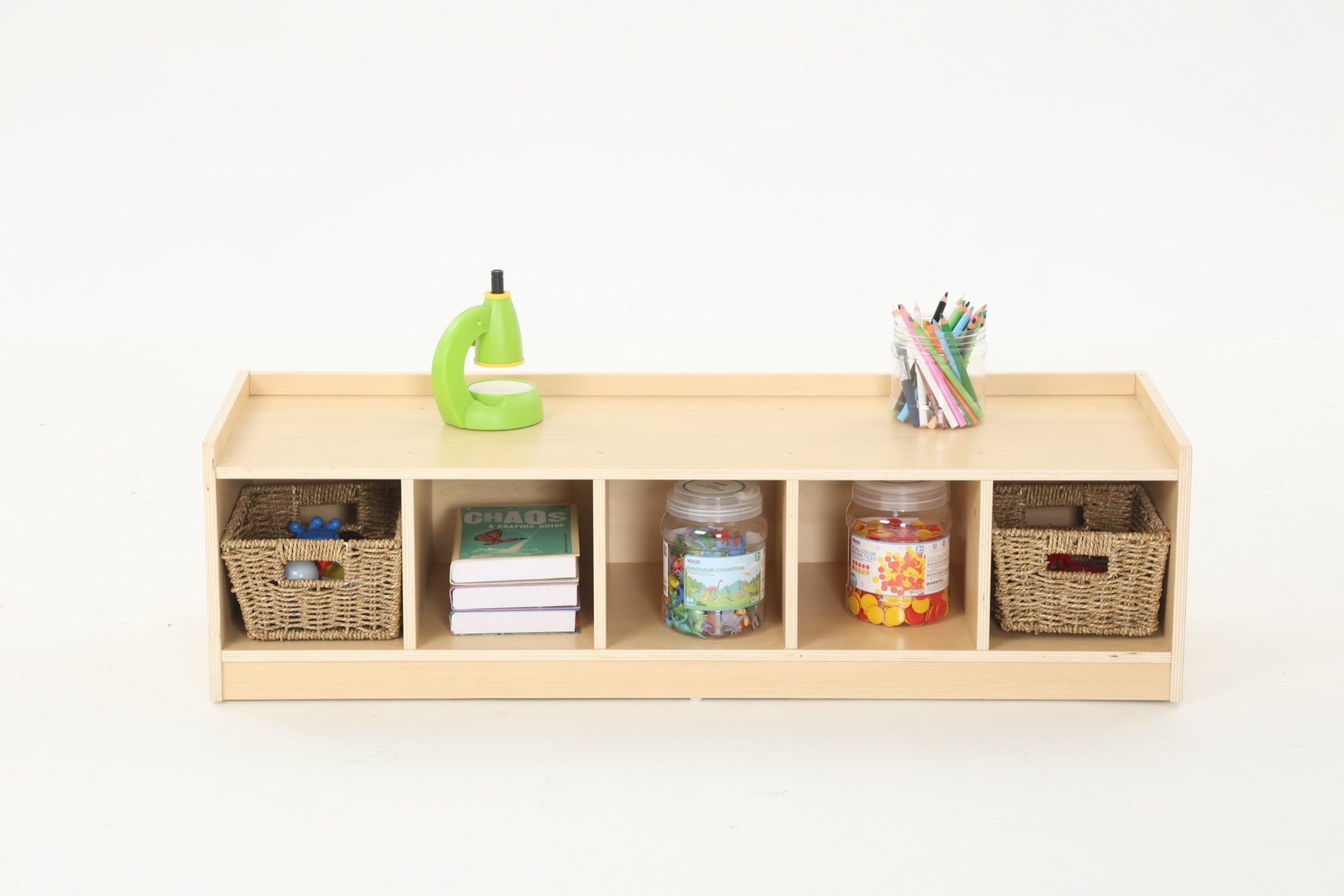 Wisdom - Lage opbergkast met 5 compartimenten - Playlaan