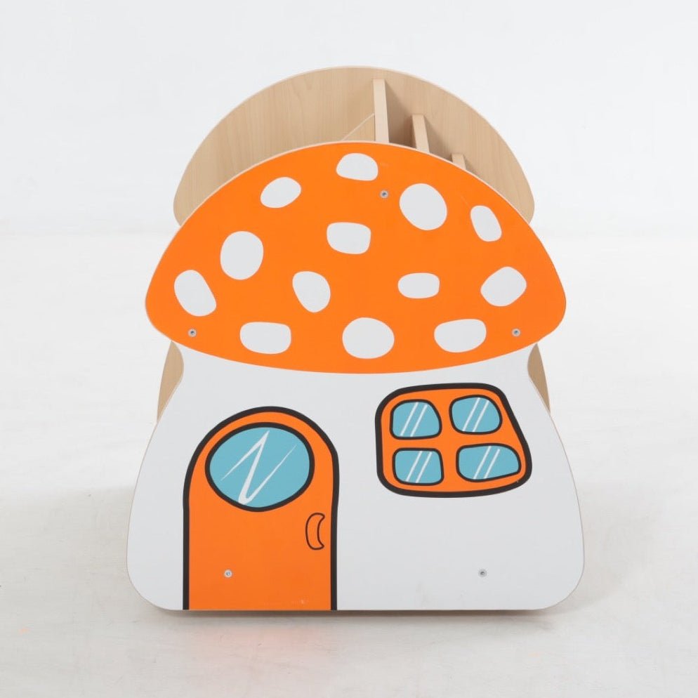 Wisdom - Mobiele boekenkast Paddenstoel voor kinderen - Playlaan