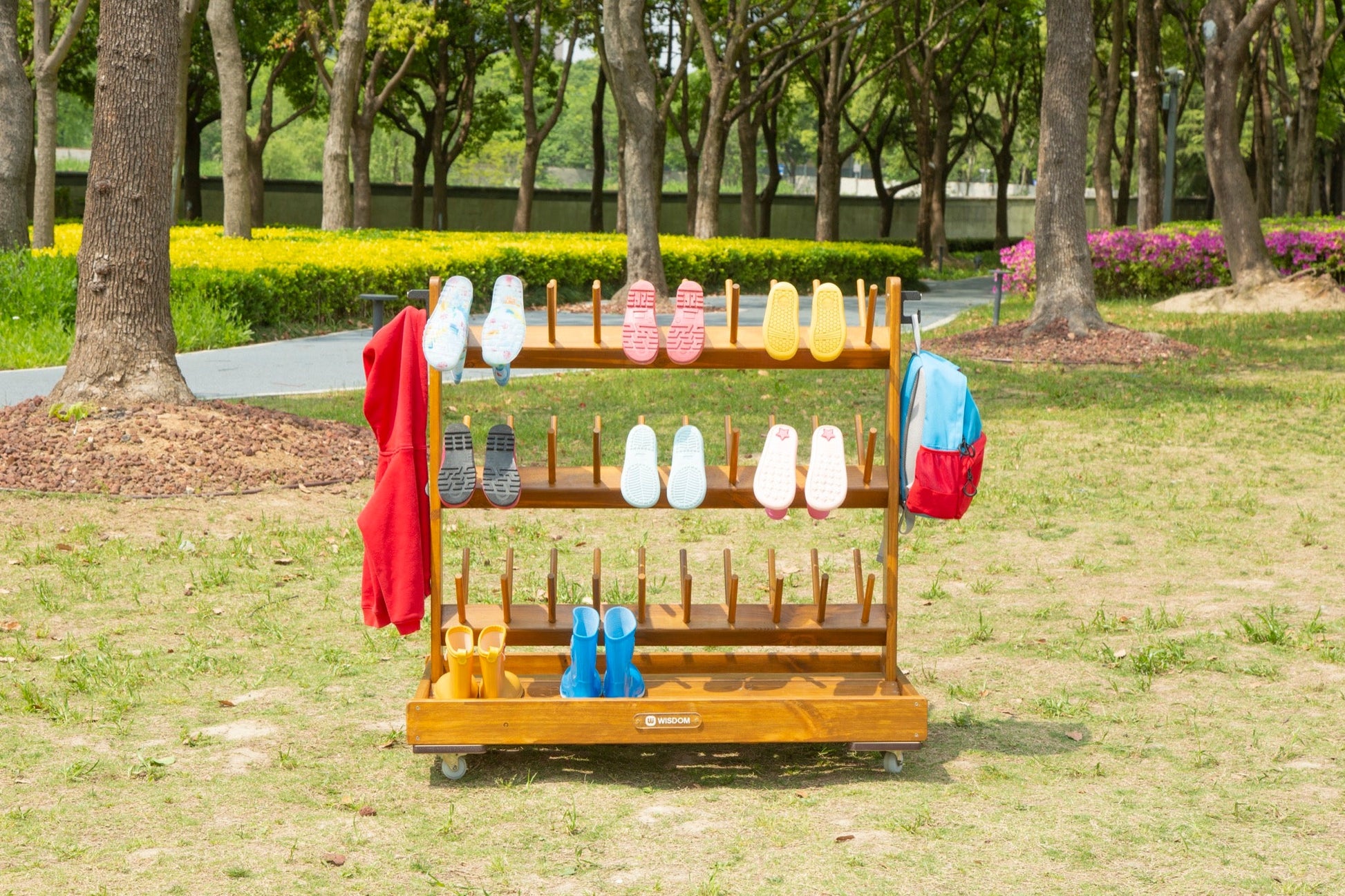 Wisdom - Mobiele laarzenkar voor buiten - Playlaan