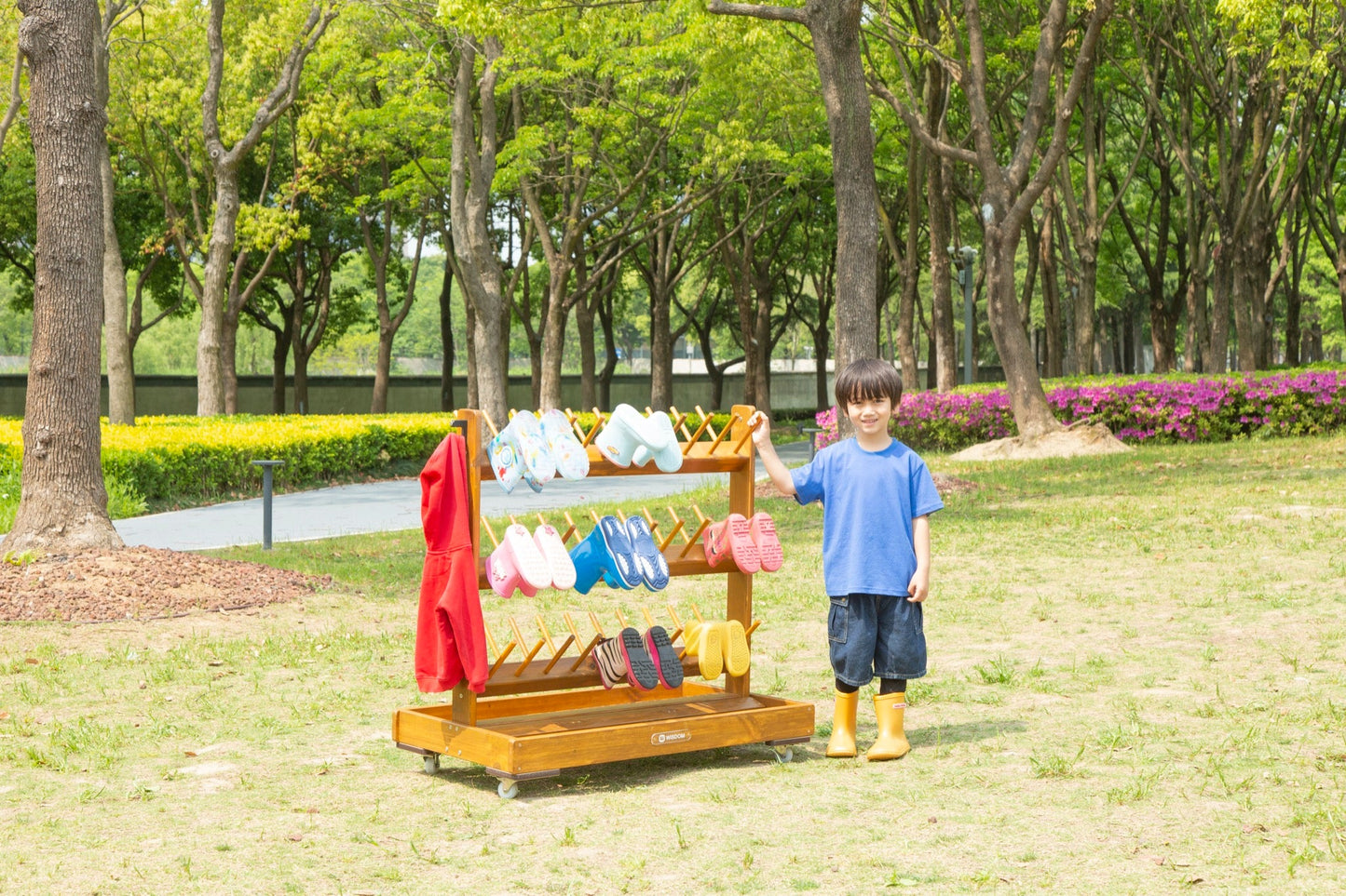 Wisdom - Mobiele laarzenkar voor buiten - Playlaan