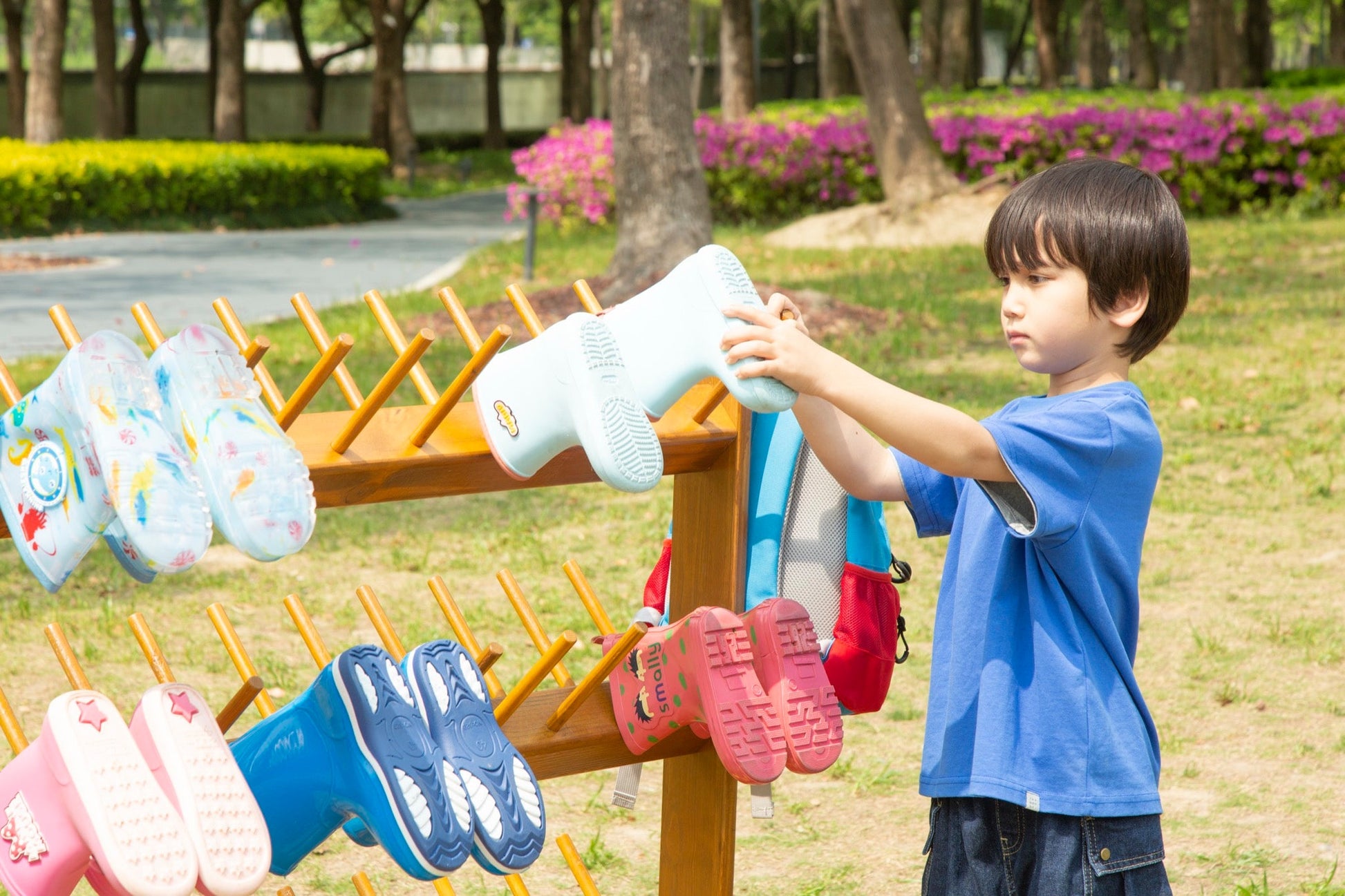 Wisdom - Mobiele laarzenkar voor buiten - Playlaan