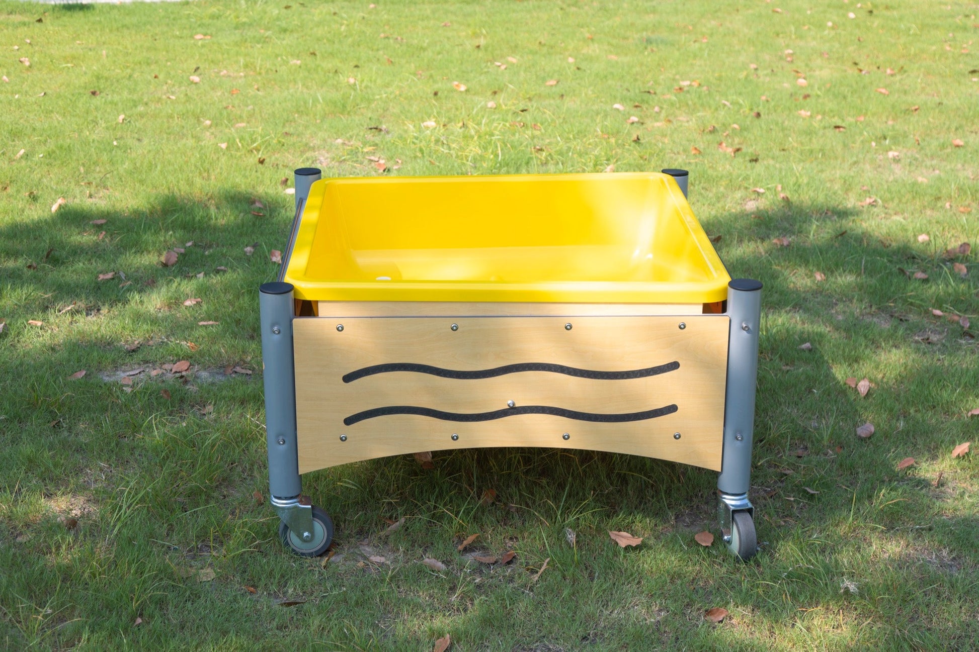 Wisdom - Mobiele vierkante moddertafel voor buiten - Playlaan