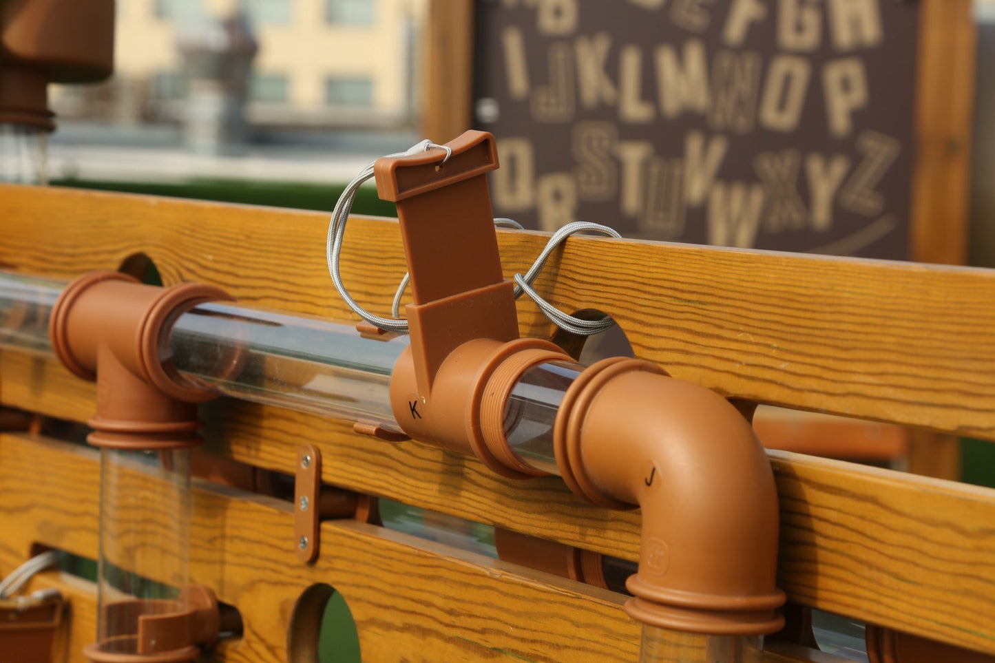 Wisdom - Mobiele waterspeelplek voor buiten met buizen - Playlaan