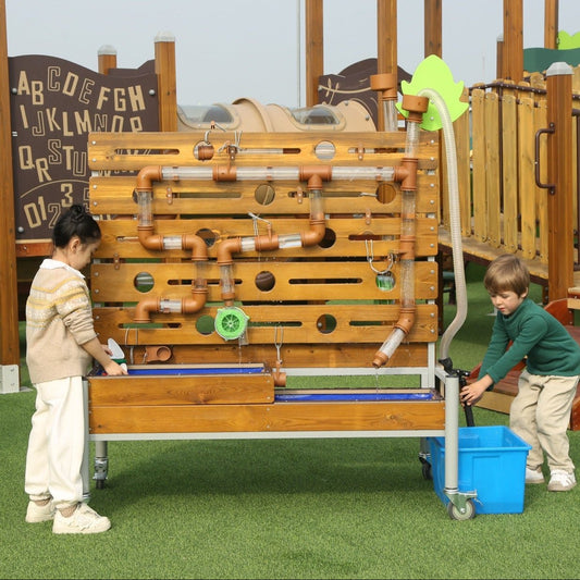 Wisdom - Mobiele waterspeelplek voor buiten met buizen - Playlaan