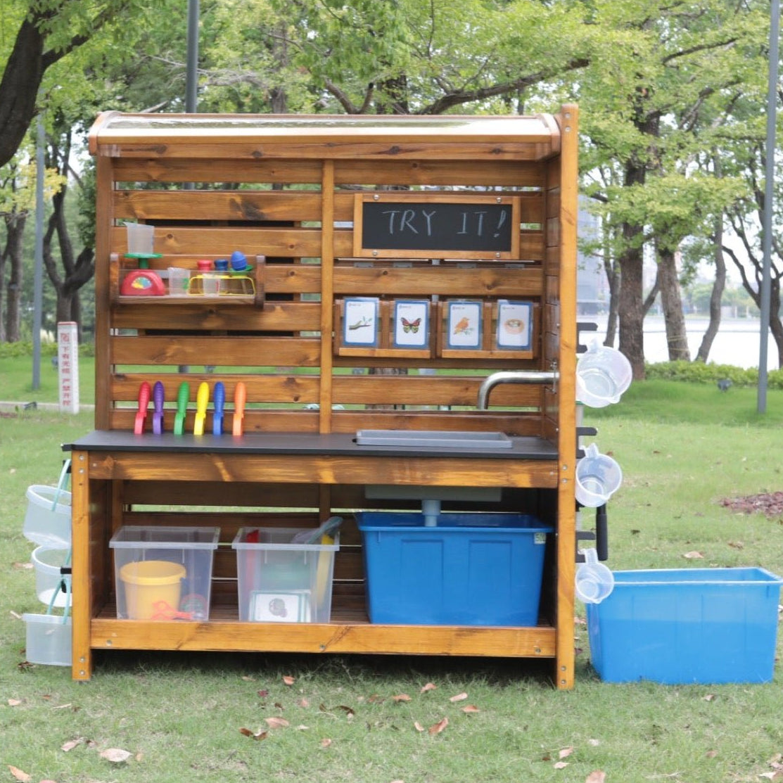 Wisdom - Modderkeuken experimentstation voor buiten - Playlaan