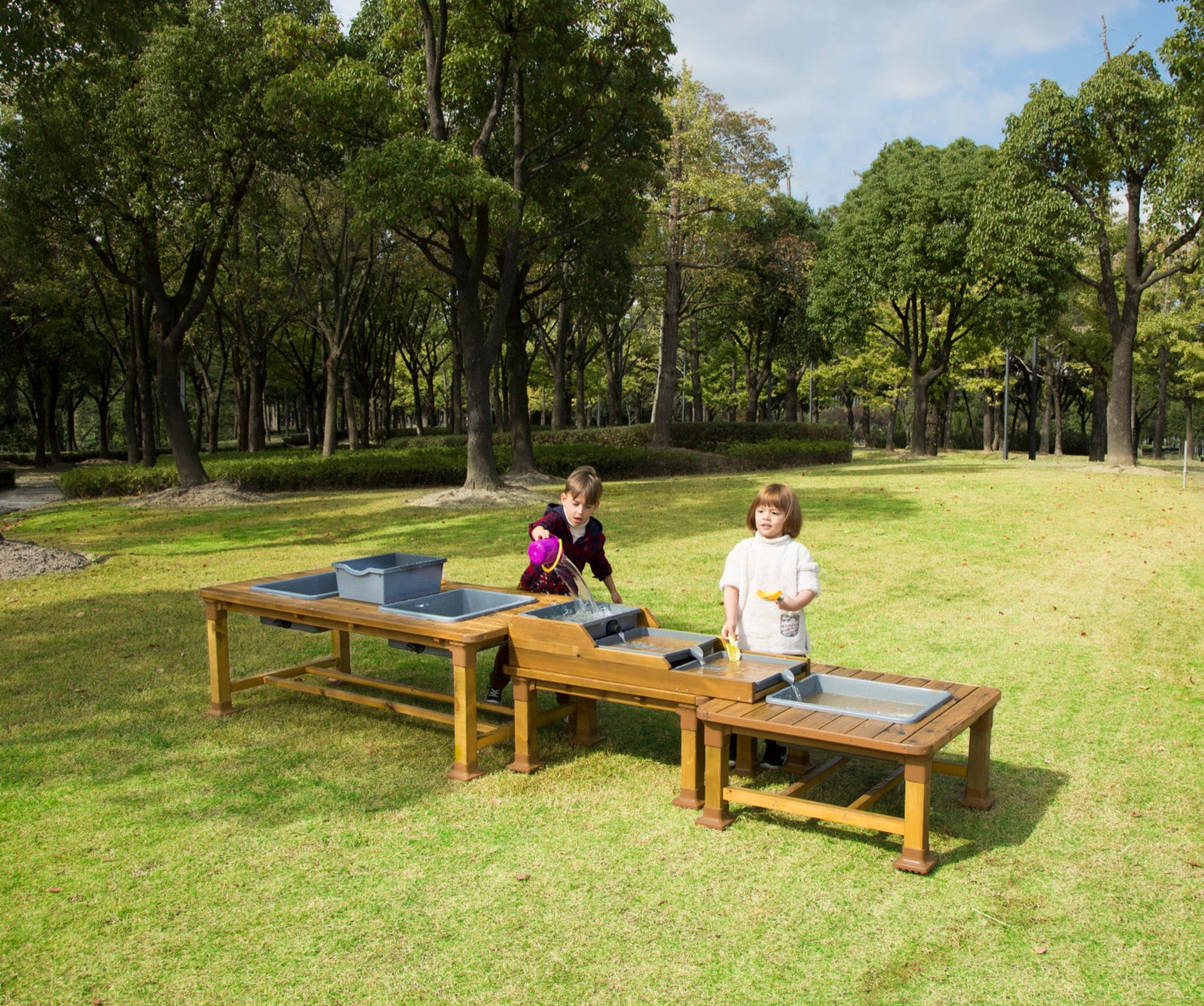 Wisdom - Moddertafels voor buiten (3 - delig) - Playlaan