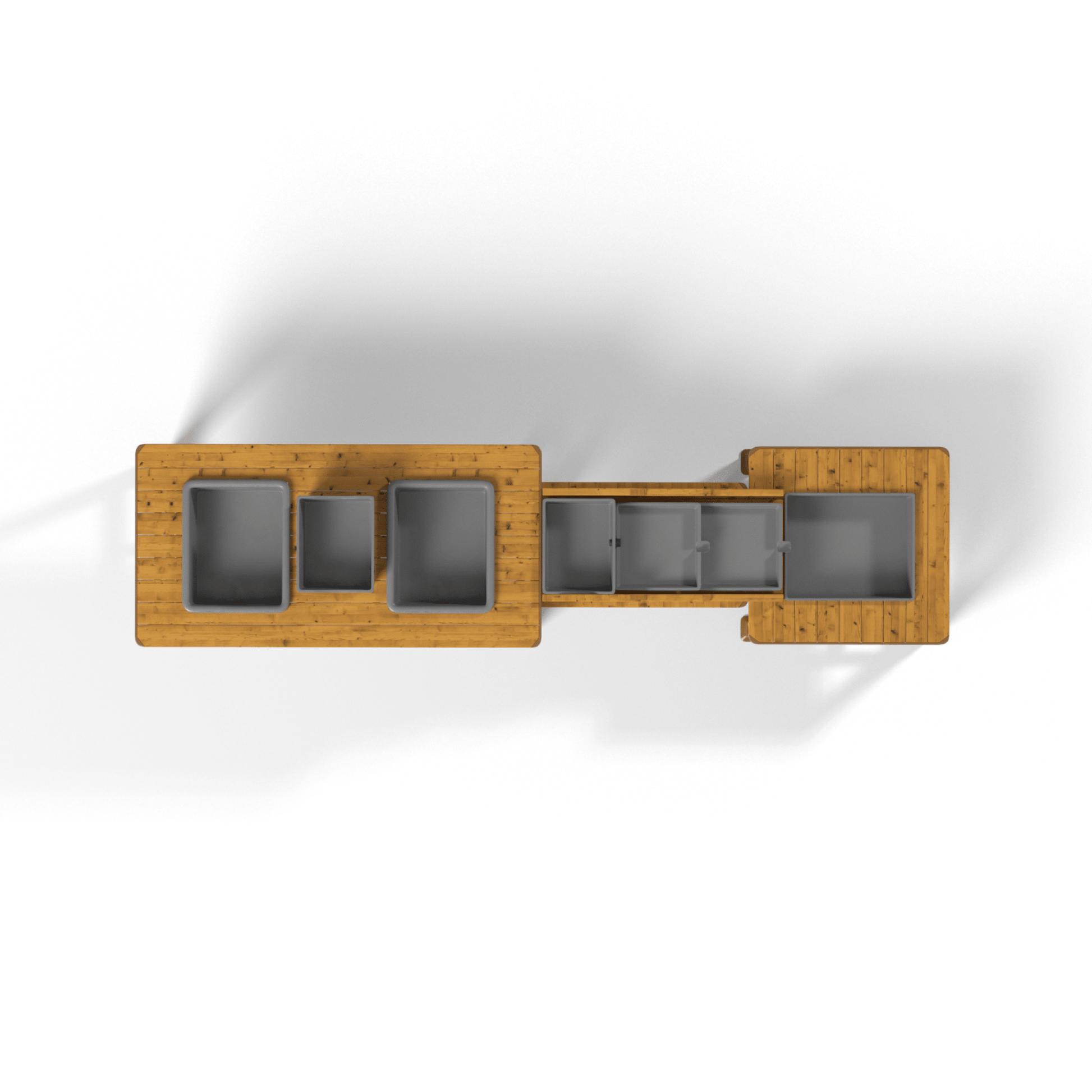 Wisdom - Moddertafels voor buiten (3 - delig) - Playlaan