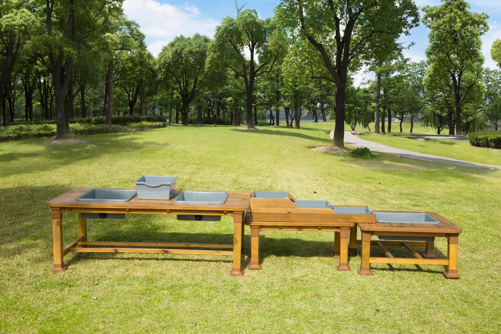 Wisdom - Moddertafels voor buiten (3 - delig) - Playlaan