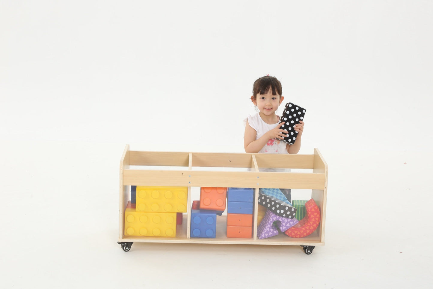 Wisdom - Opbergkar op wieltjes laag - Playlaan
