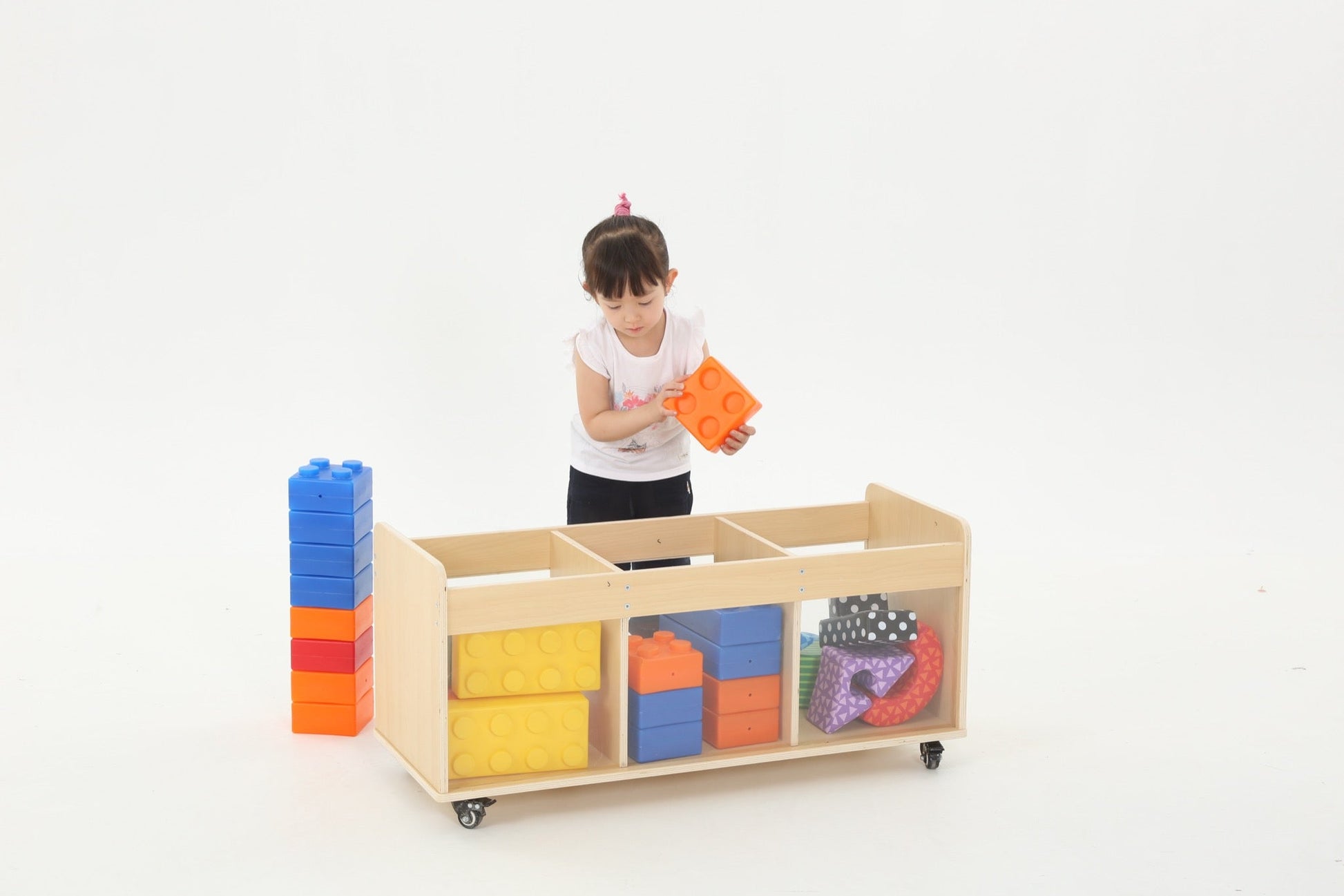 Wisdom - Opbergkar op wieltjes laag - Playlaan