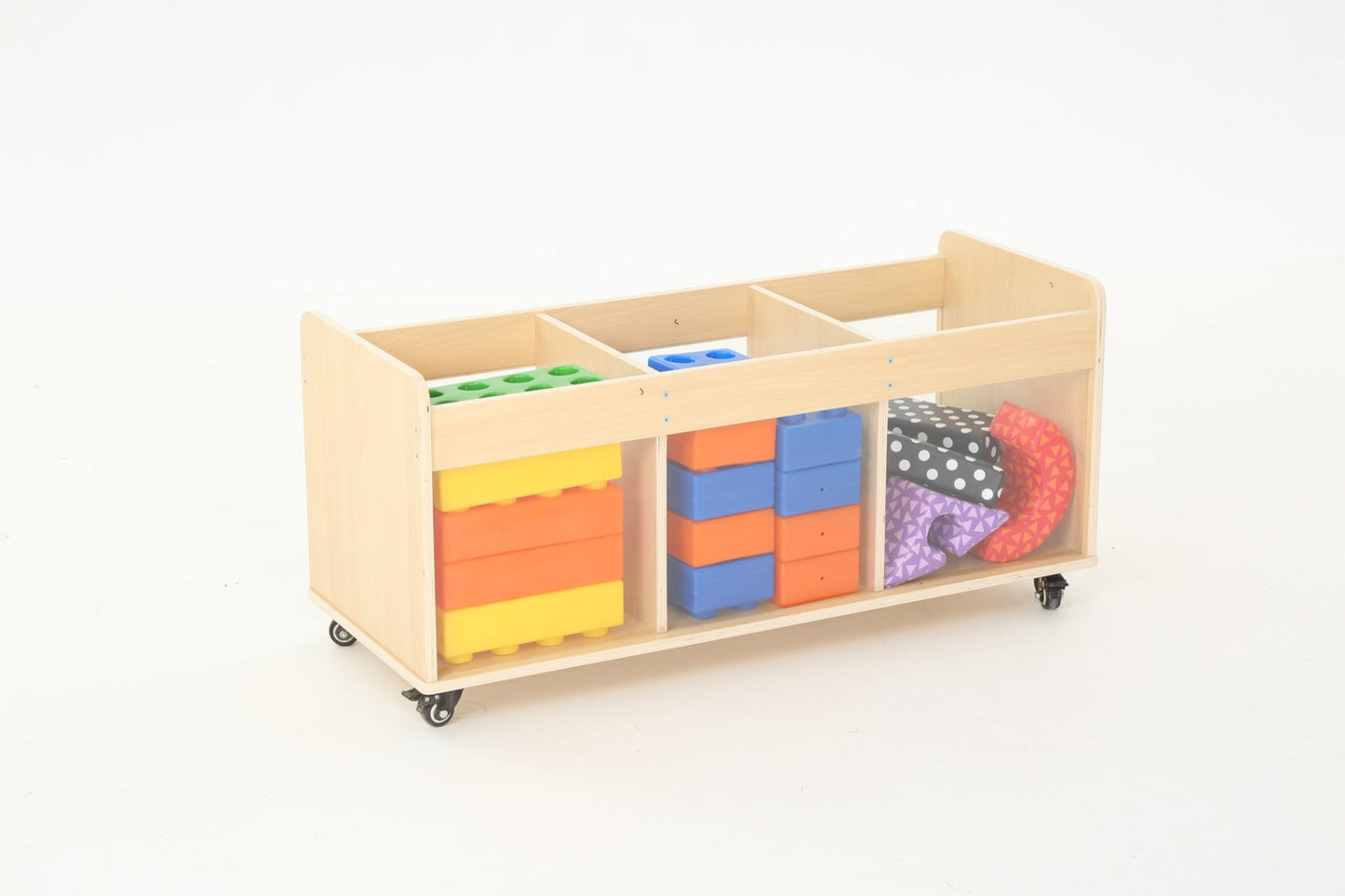 Wisdom - Opbergkar op wieltjes laag - Playlaan