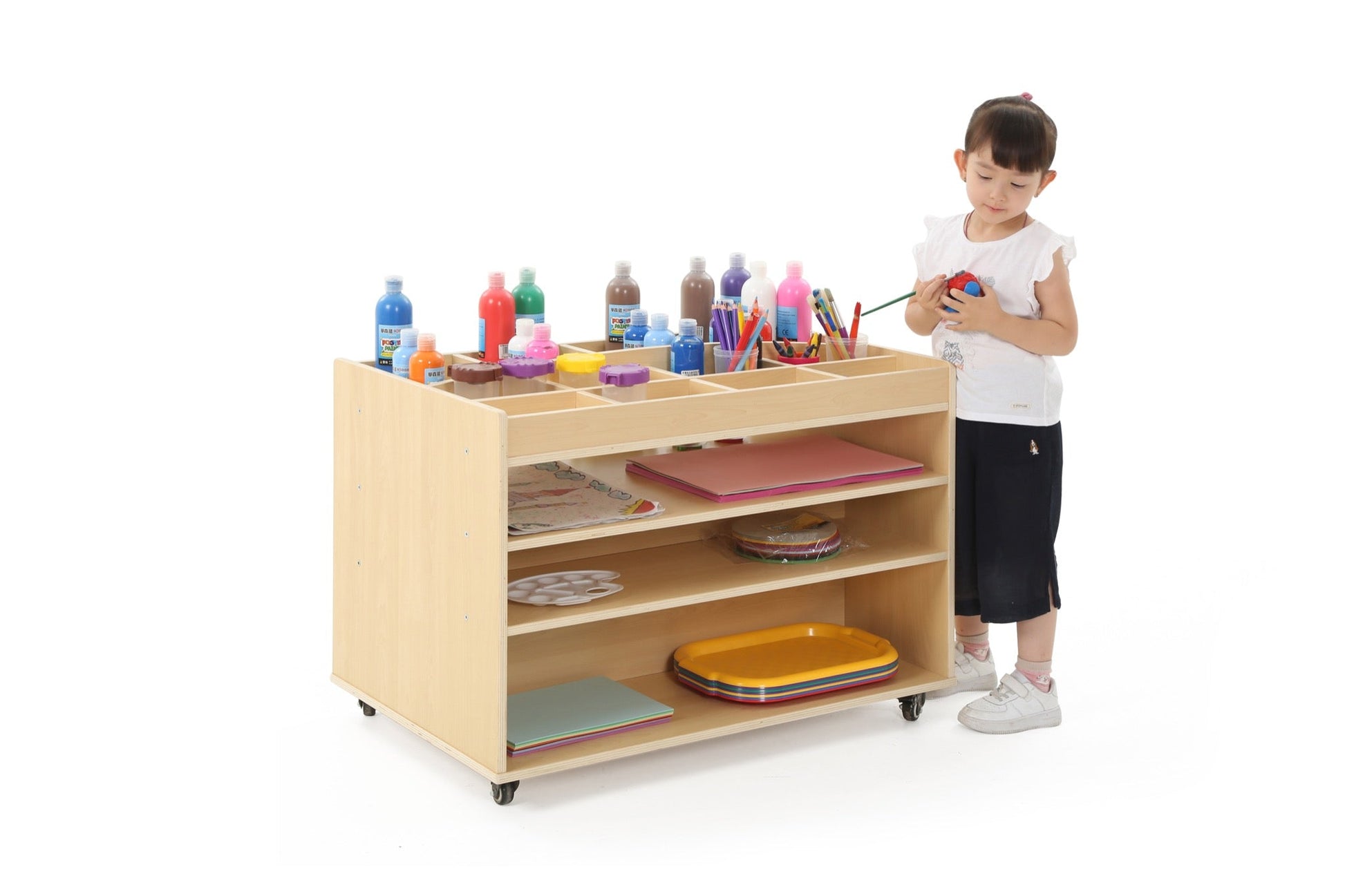 Wisdom - Opbergtrolley voor knutselspullen - Playlaan