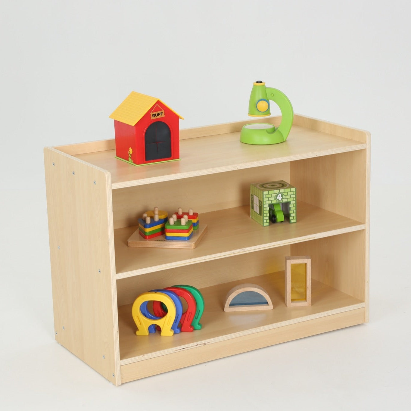 Wisdom - Open legkast met achterwand (2 planken) - Playlaan