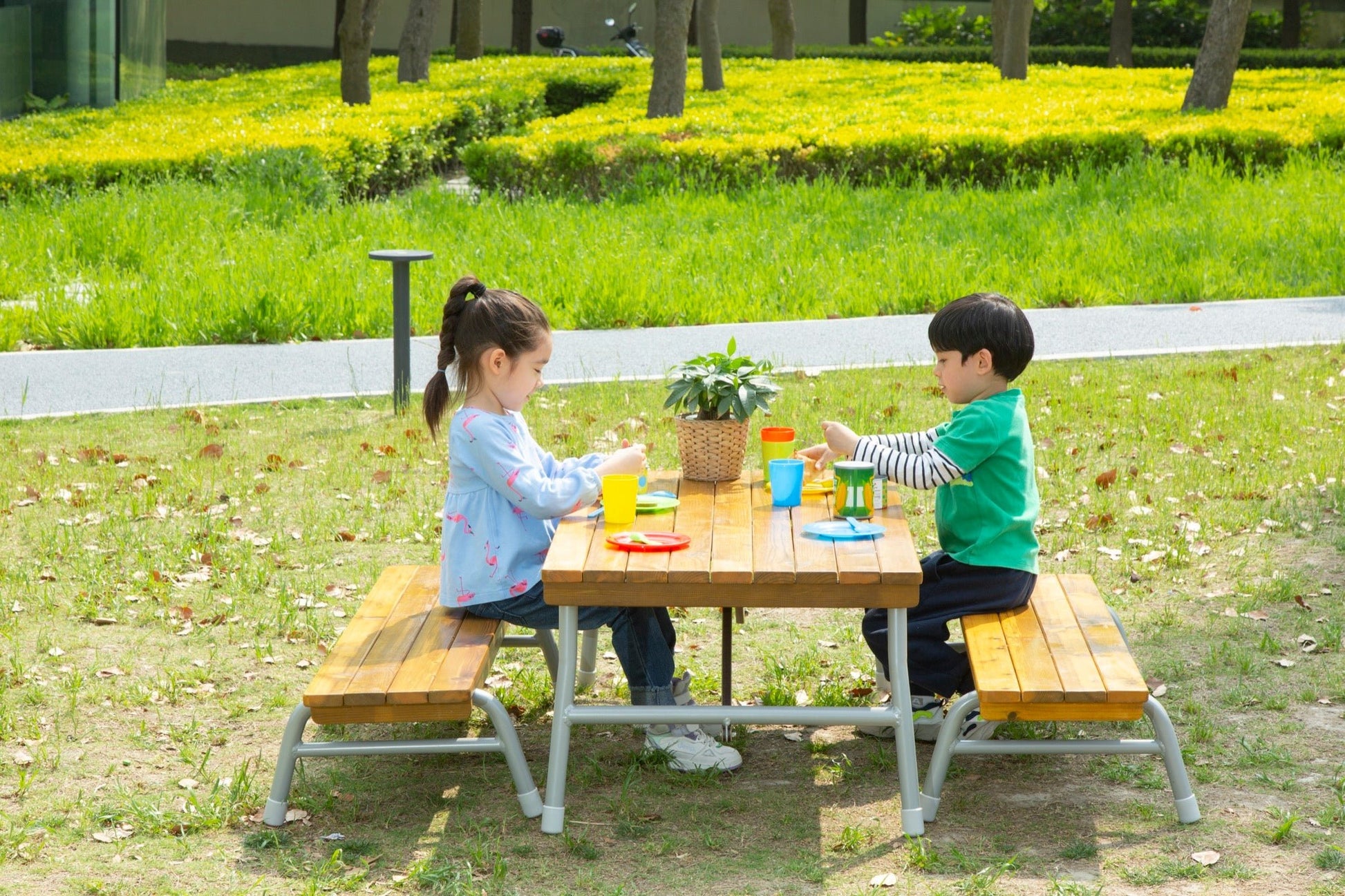 Wisdom - Opvouwbare buitentafel 120cm - Playlaan