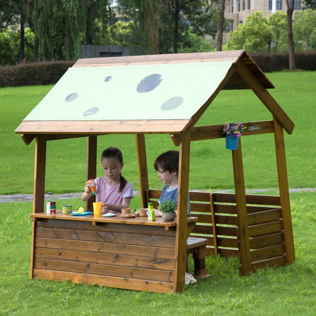 Wisdom - Picknick speelhuisje voor buiten - Playlaan