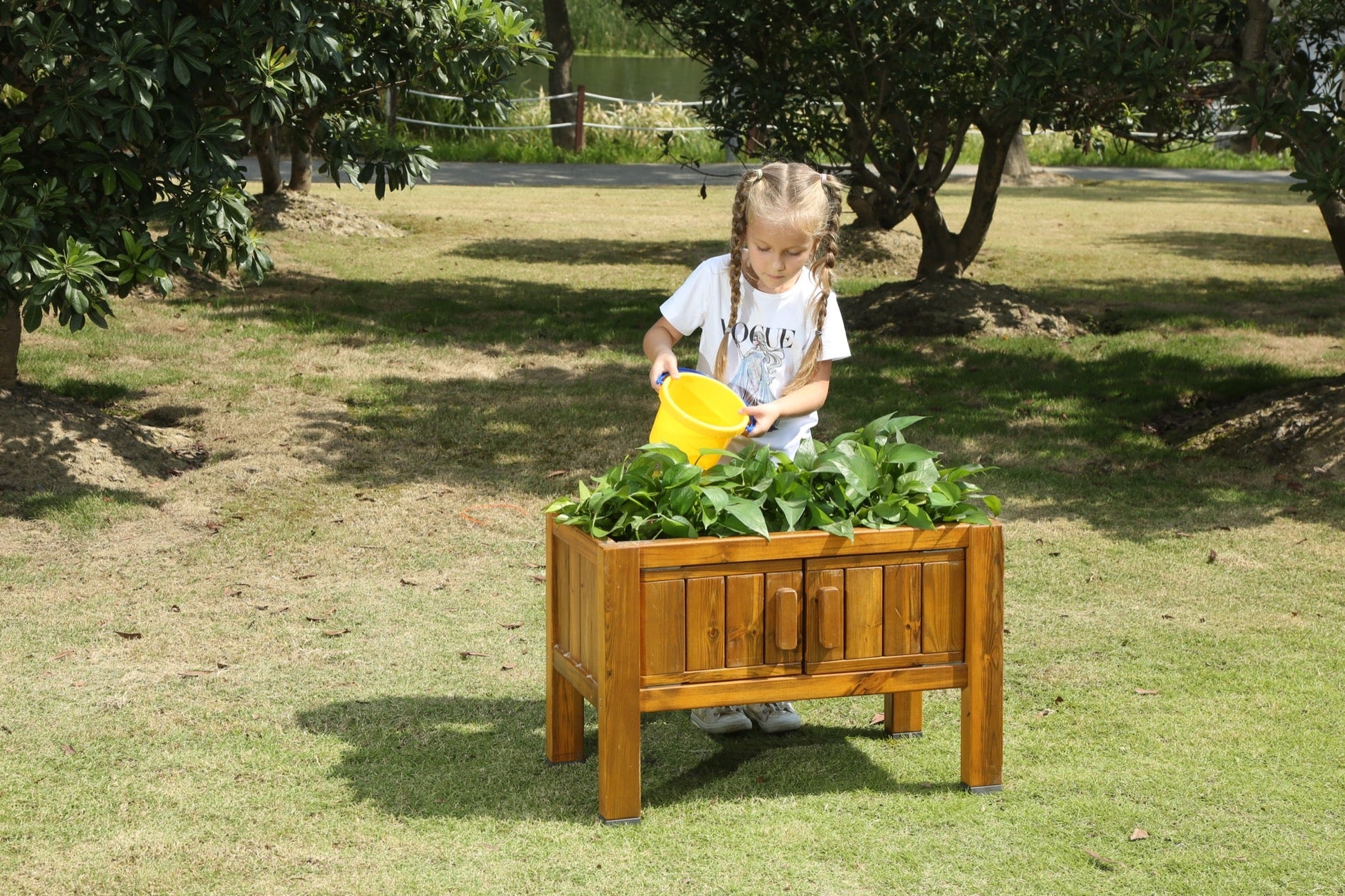 Wisdom - Plantenbak voor buiten met transparante wanden - Playlaan