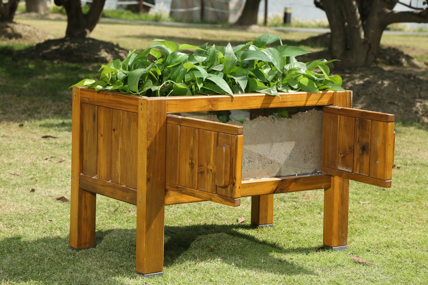Wisdom - Plantenbak voor buiten met transparante wanden - Playlaan