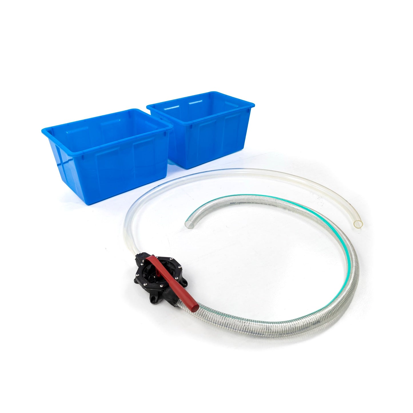 Wisdom - Pomp met slang, inclusief 2 kunststof bakken - Playlaan