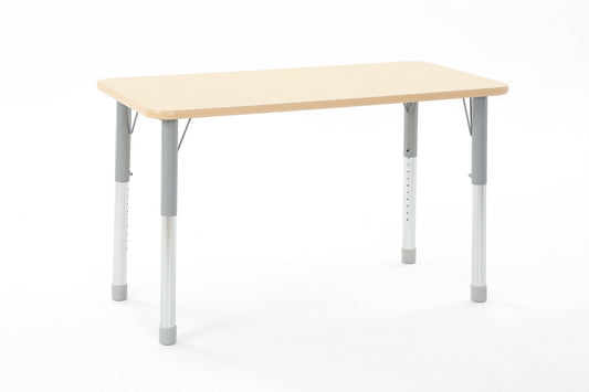 Wisdom - Rechthoekige tafel voor klaslokaal verstelbaar - Owlaf - Playlaan