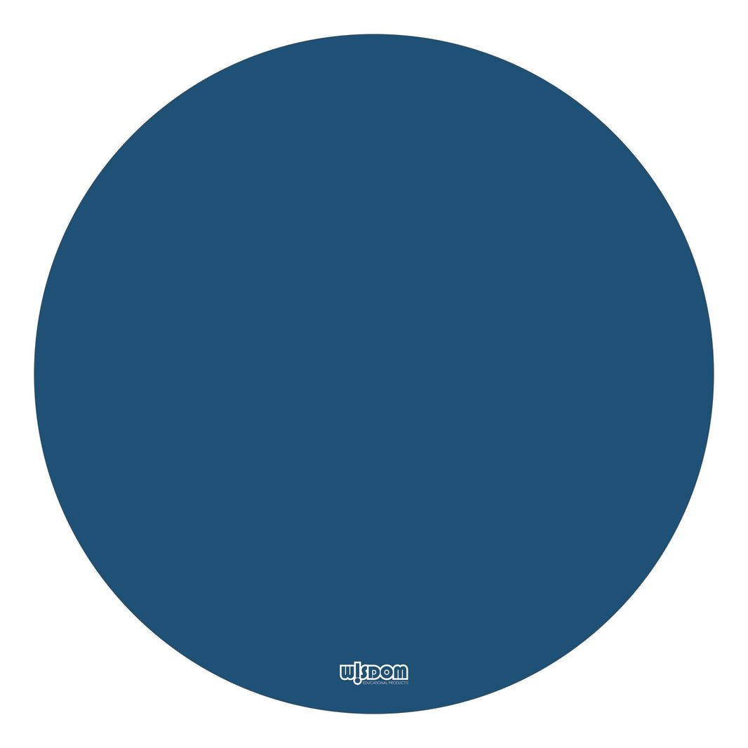 Wisdom - Rond vloerkleed - Blauw (200cm) - Playlaan