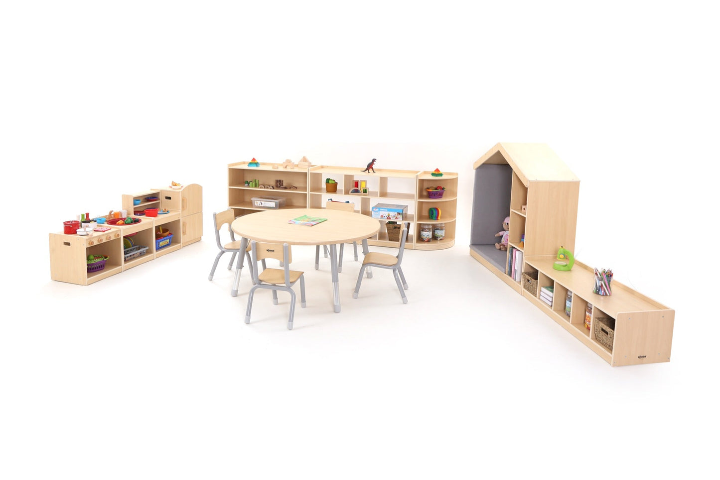Wisdom - Ronde tafel voor klaslokaal verstelbaar - Owlaf - Playlaan