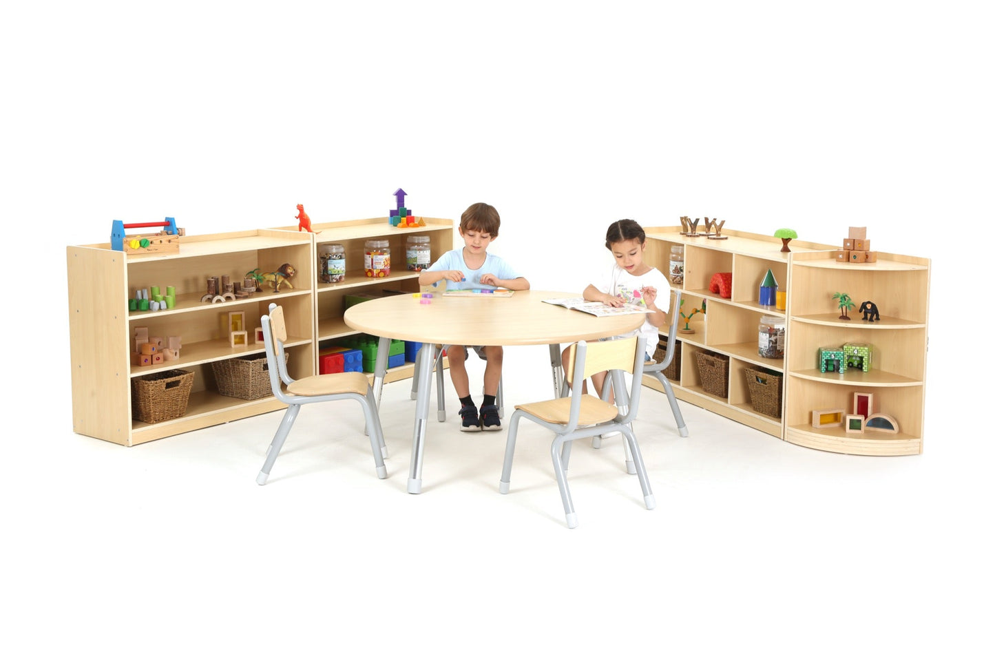 Wisdom - Ronde tafel voor klaslokaal verstelbaar - Owlaf - Playlaan