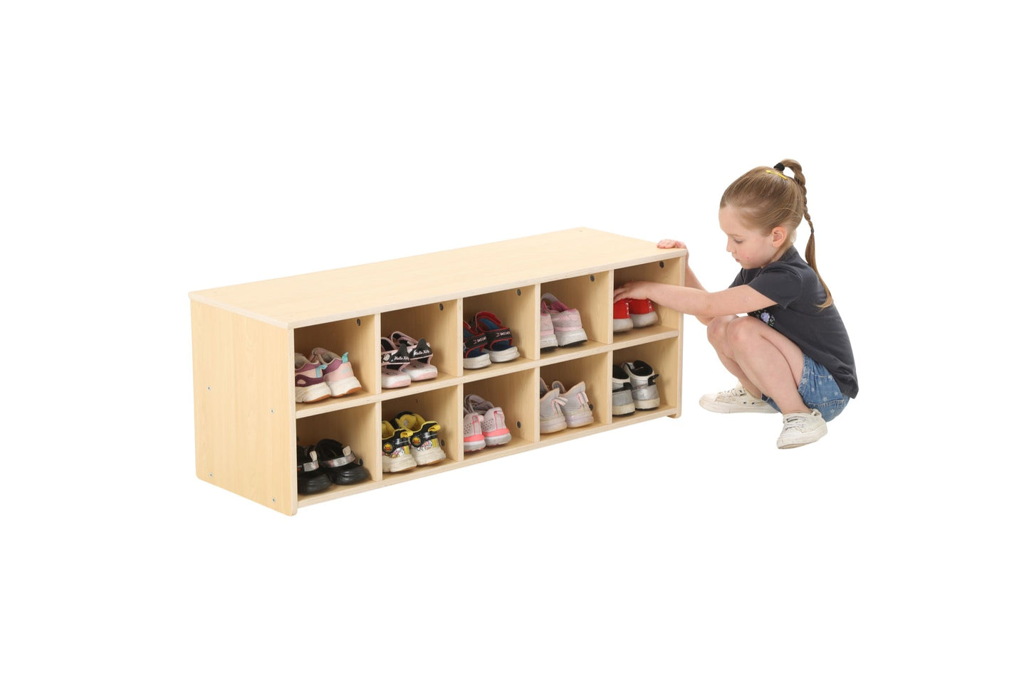 Wisdom - Schoenenrek voor 10 paar schoenen - Playlaan