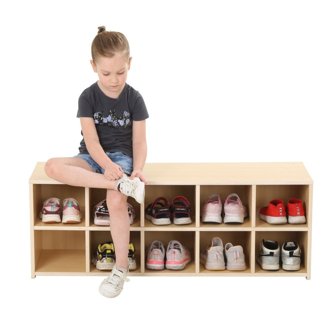 Wisdom - Schoenenrek voor 10 paar schoenen - Playlaan