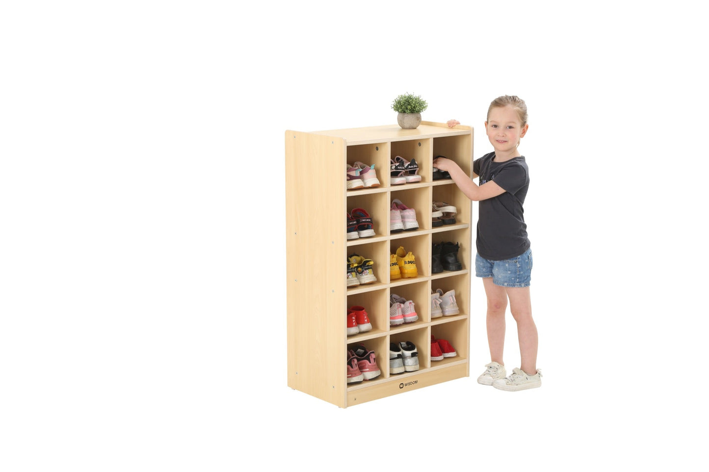 Wisdom - Schoenenrek voor 15 paar schoenen - Playlaan