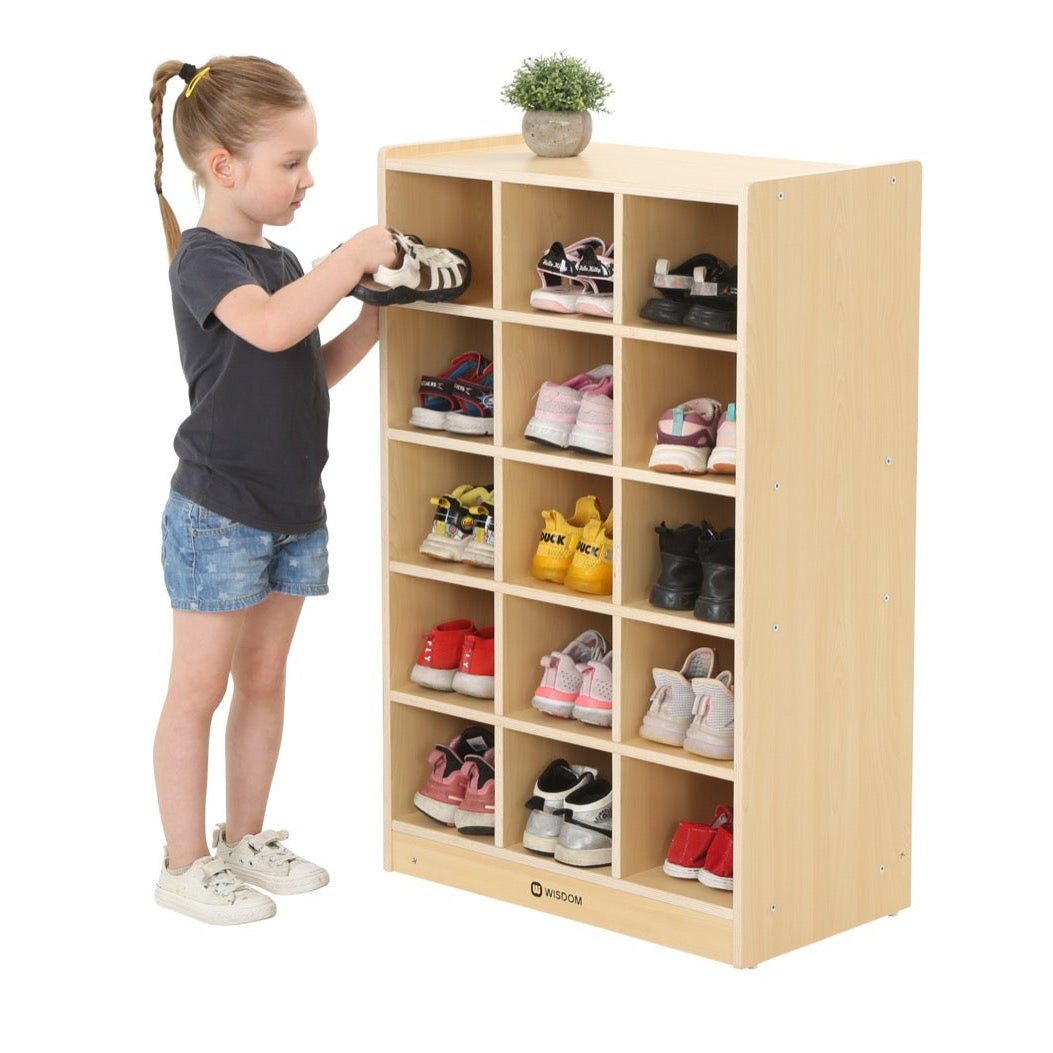 Wisdom - Schoenenrek voor 15 paar schoenen - Playlaan