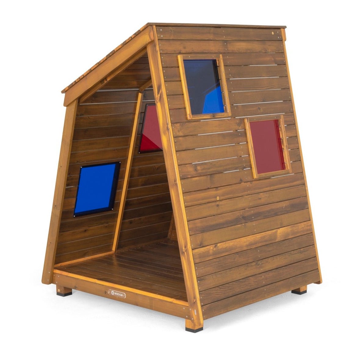 Wisdom - Speelhuisje Cabana voor buiten met kleurrijke kijkvenstertjes - Playlaan